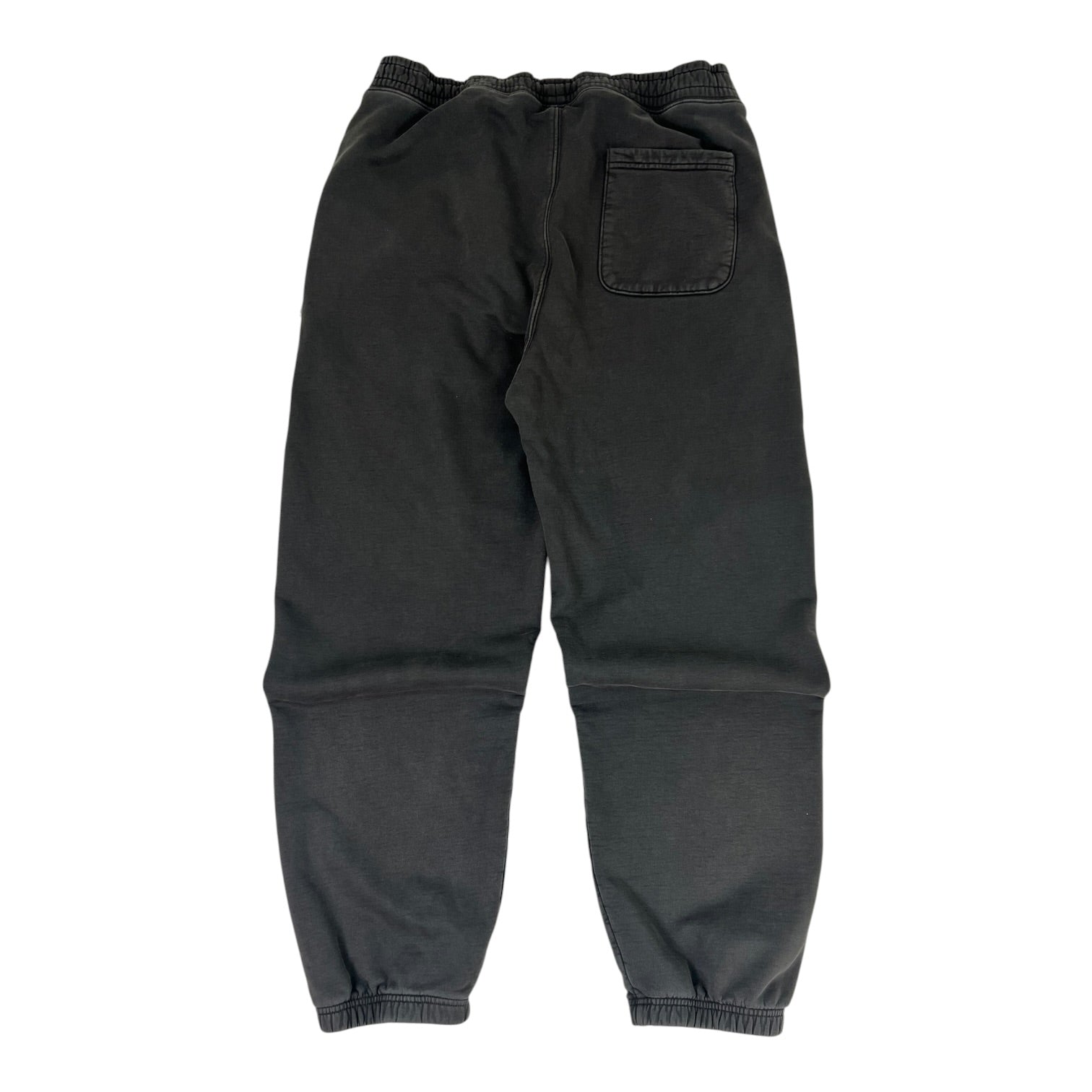 Stussy Garment Dyed Fleece Sweatpants Washed Black
