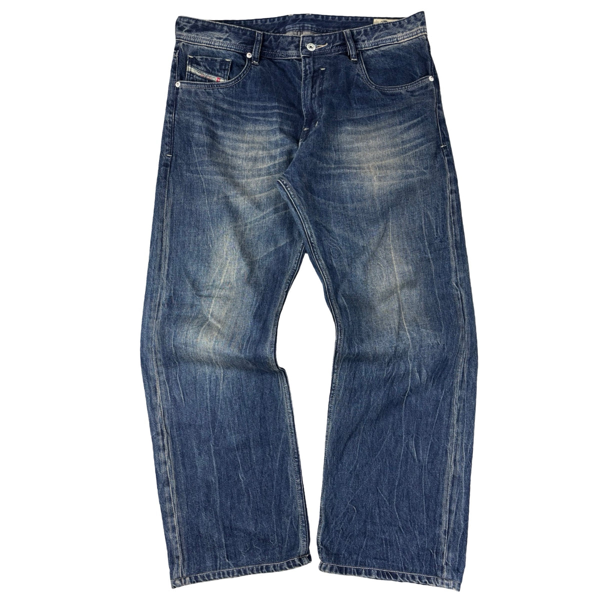 Vintage Y2K Diesel Safado Straight Jean Pant Medium Washed Blue