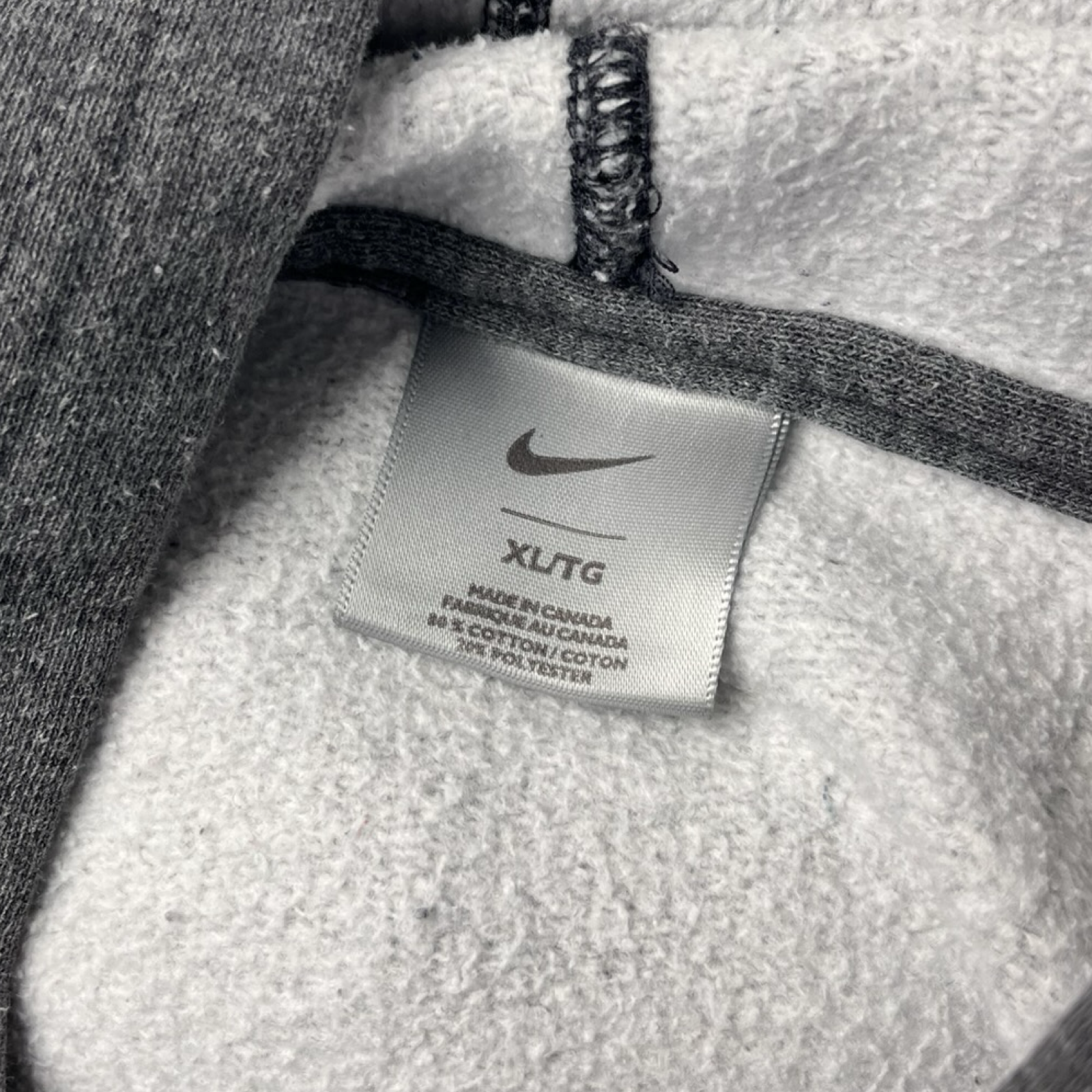Vintage Y2K Nike Hoodie Grey