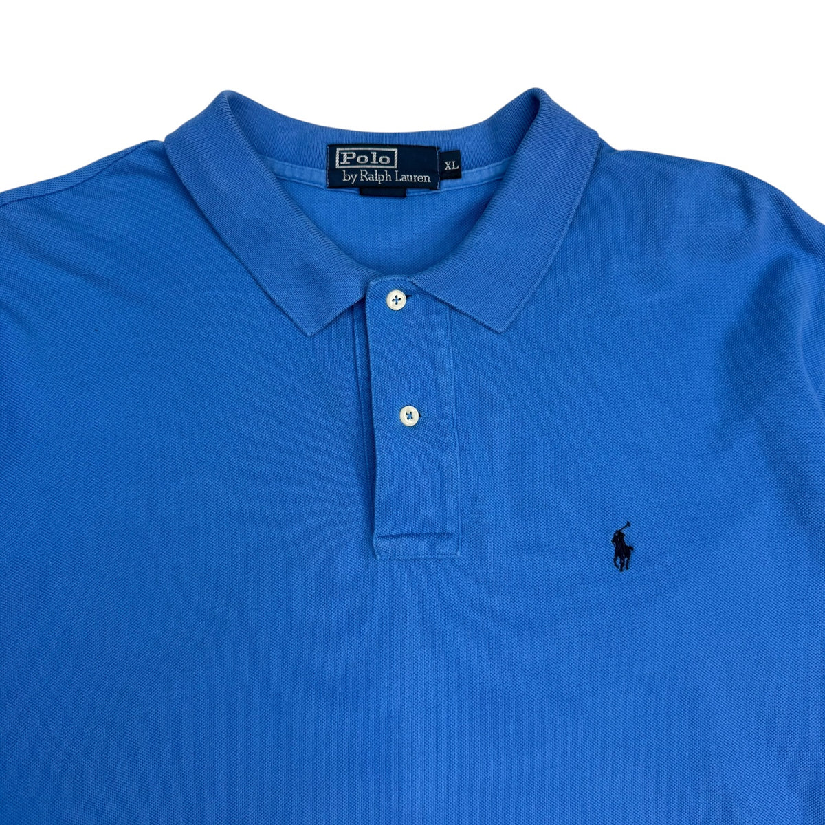 Vintage Polo Ralph Lauren L/S Polo Shirt Blue