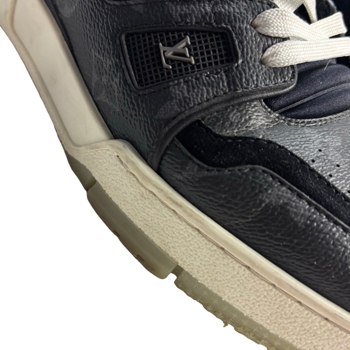 Louis Vuitton Trainer Black Monogram (Used)