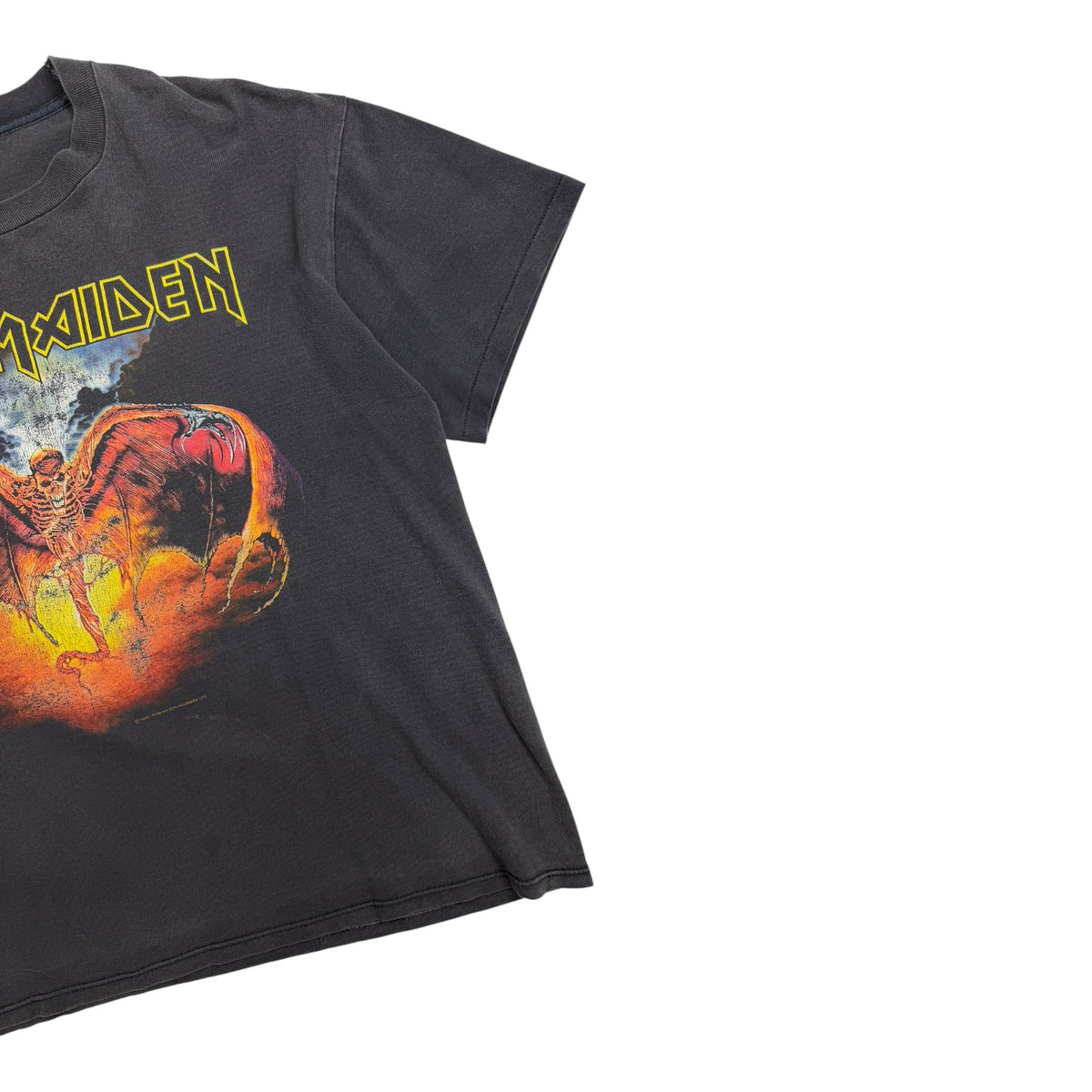 Vintage Iron Maiden Fear Of The Dark T-Shirt Black