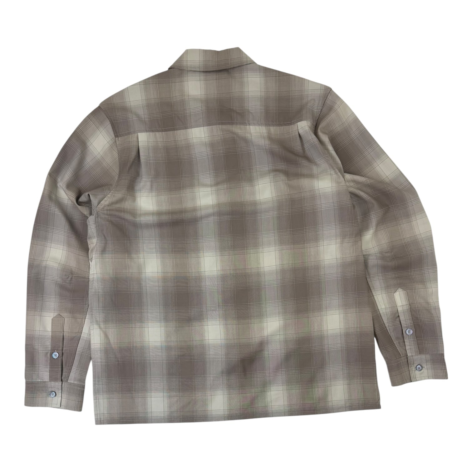 HAVEN Travail Button Up Long Sleeve Shirt Beige