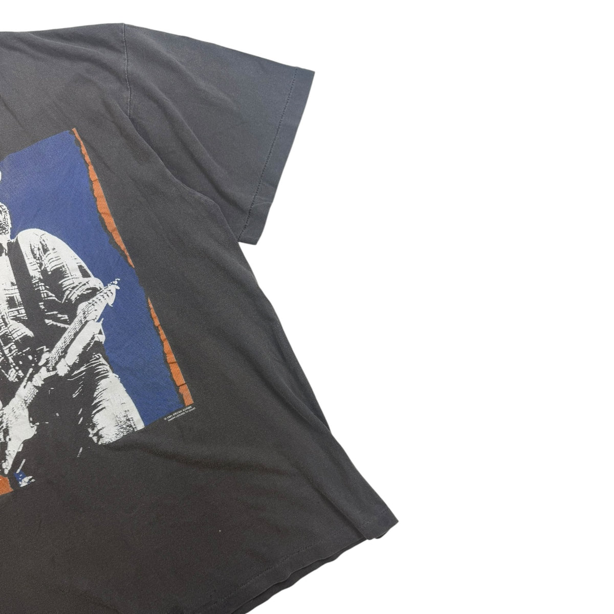 Vintage Bryan Adams "Waking Up The World" T-Shirt Grey
