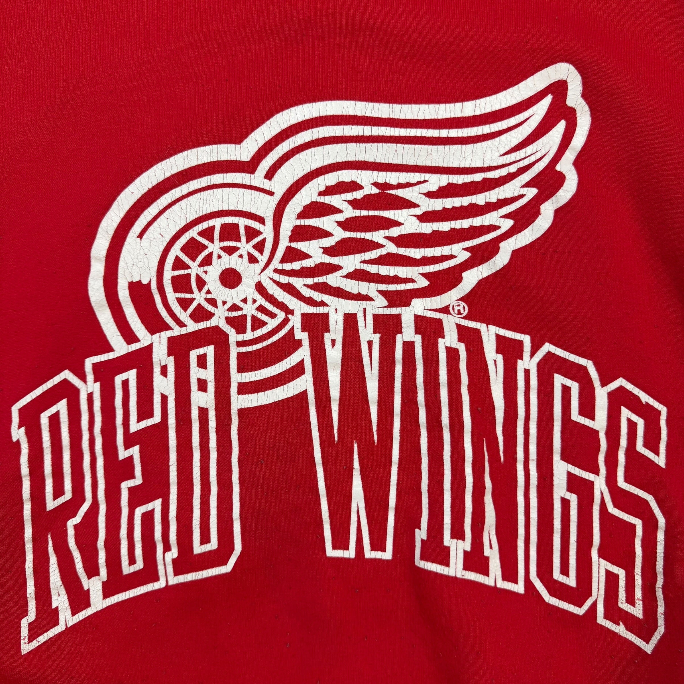 Vintage Detroit Red Wings Crewneck Red