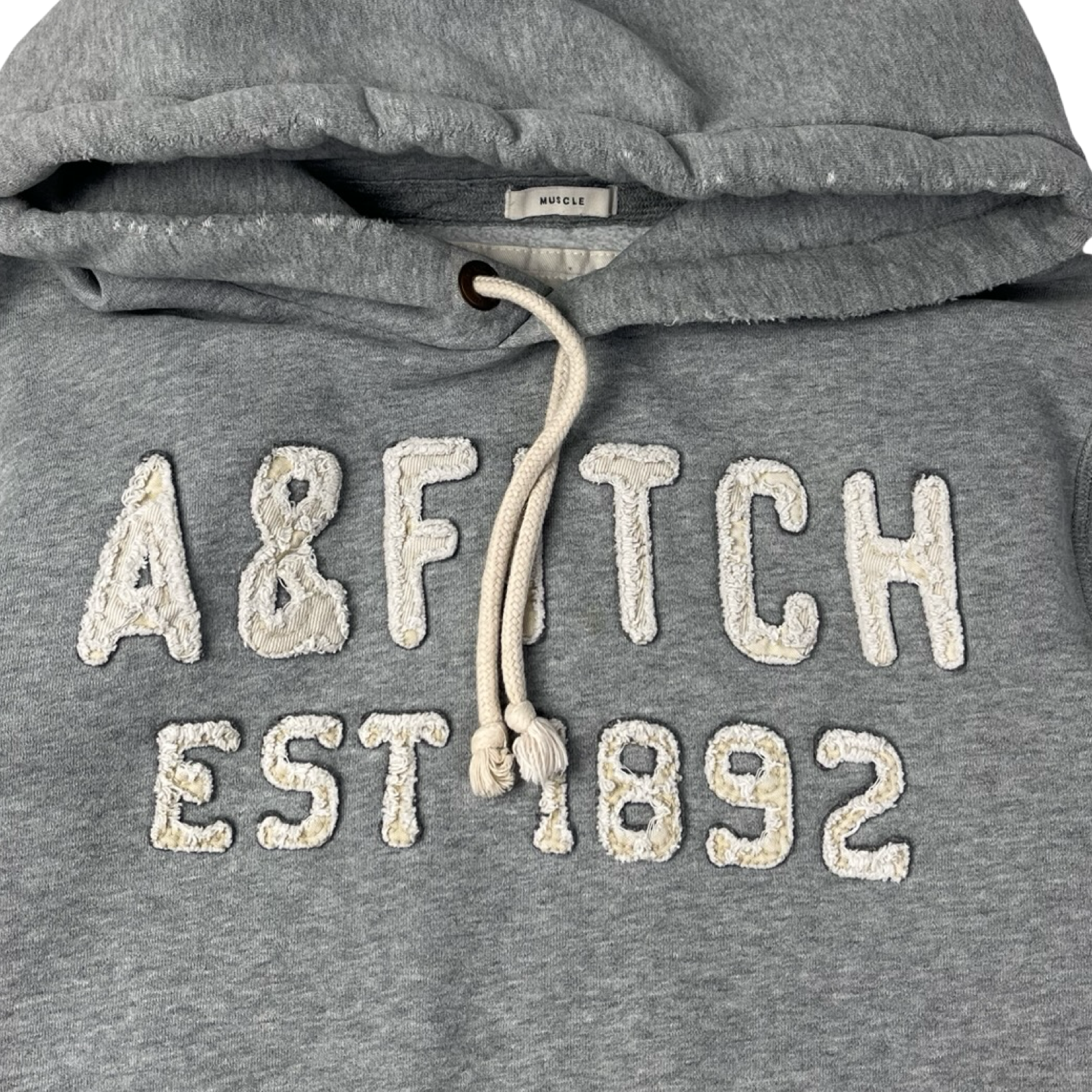 Vintage Y2K Abercrombie & Fitch Hoodie Grey