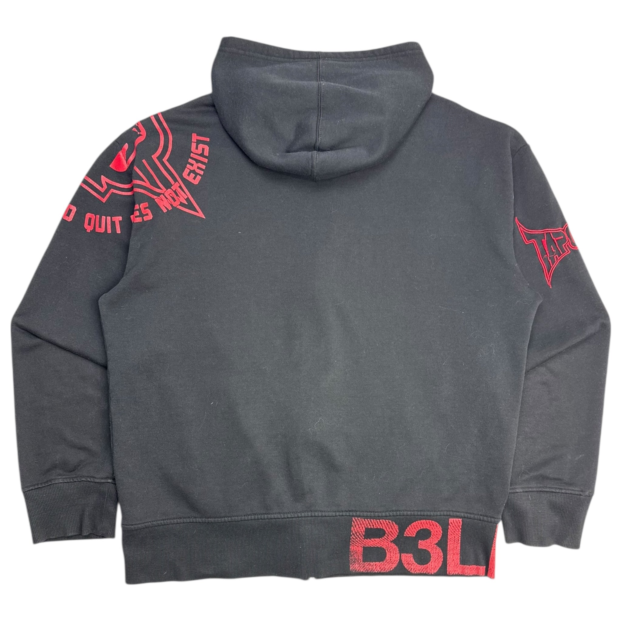 Vintage Y2K Tapout Waffle Hood Zip Hoodie