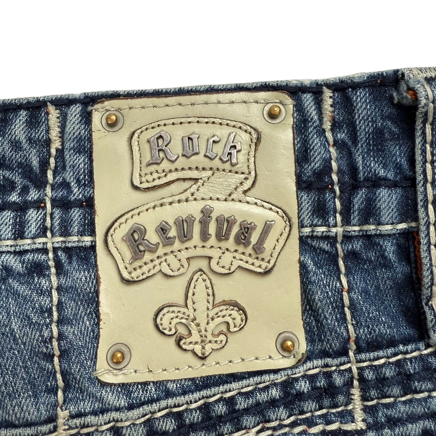 Vintage Y2K Rock Revival Denim Pants