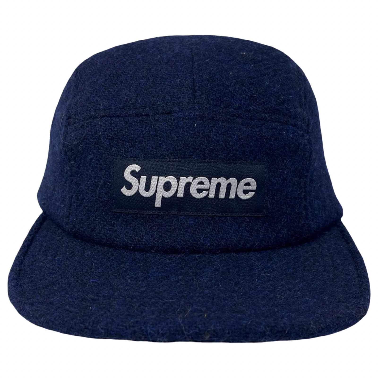 Supreme Featherweight Wool Camp Cap Navy