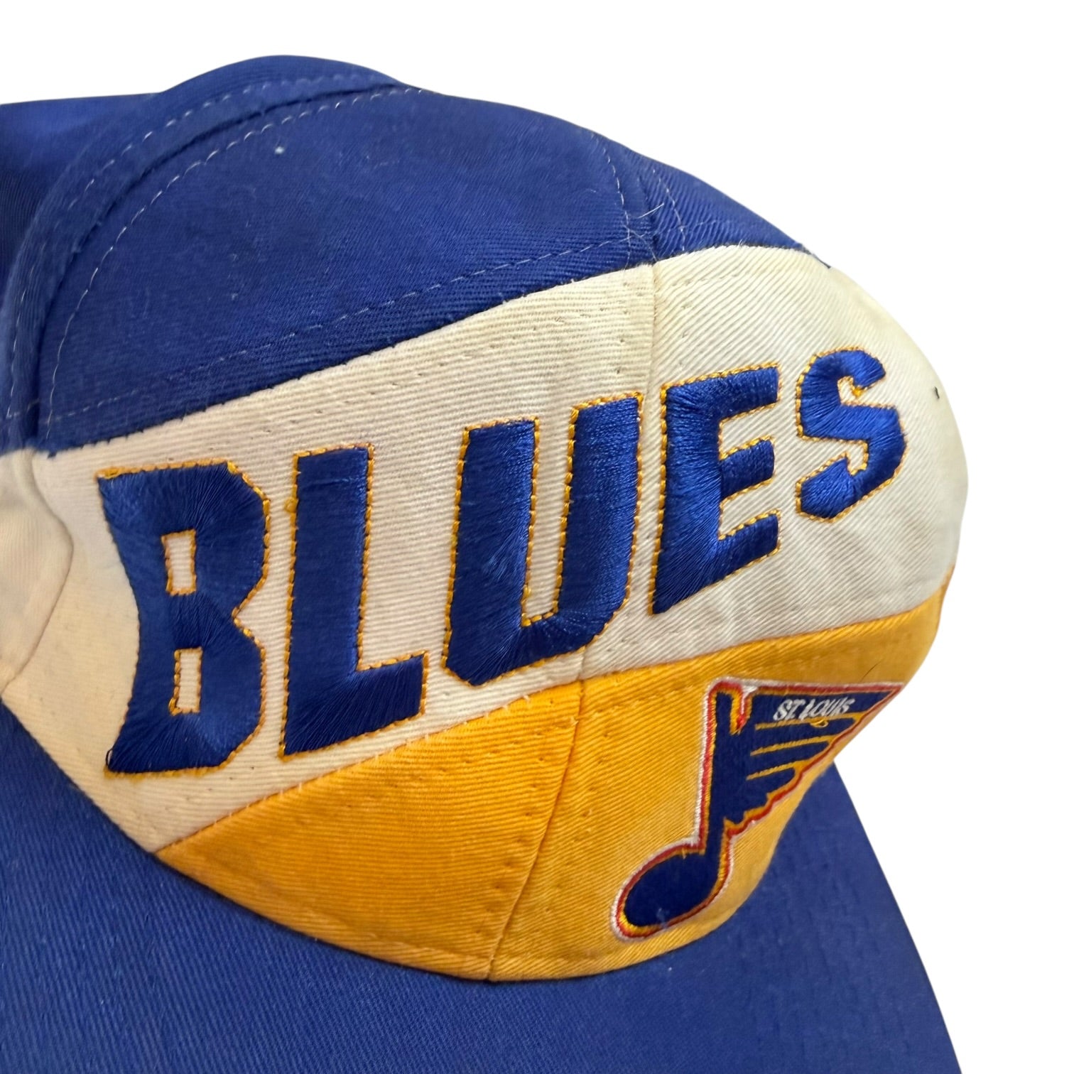 Vintage NHL St Louis Blues Hat Yellow/Blue