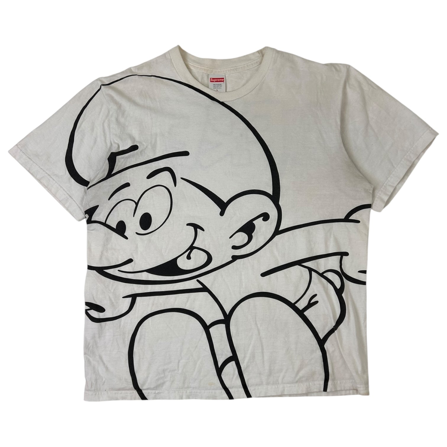 Supreme X Smurf T-Shirt White