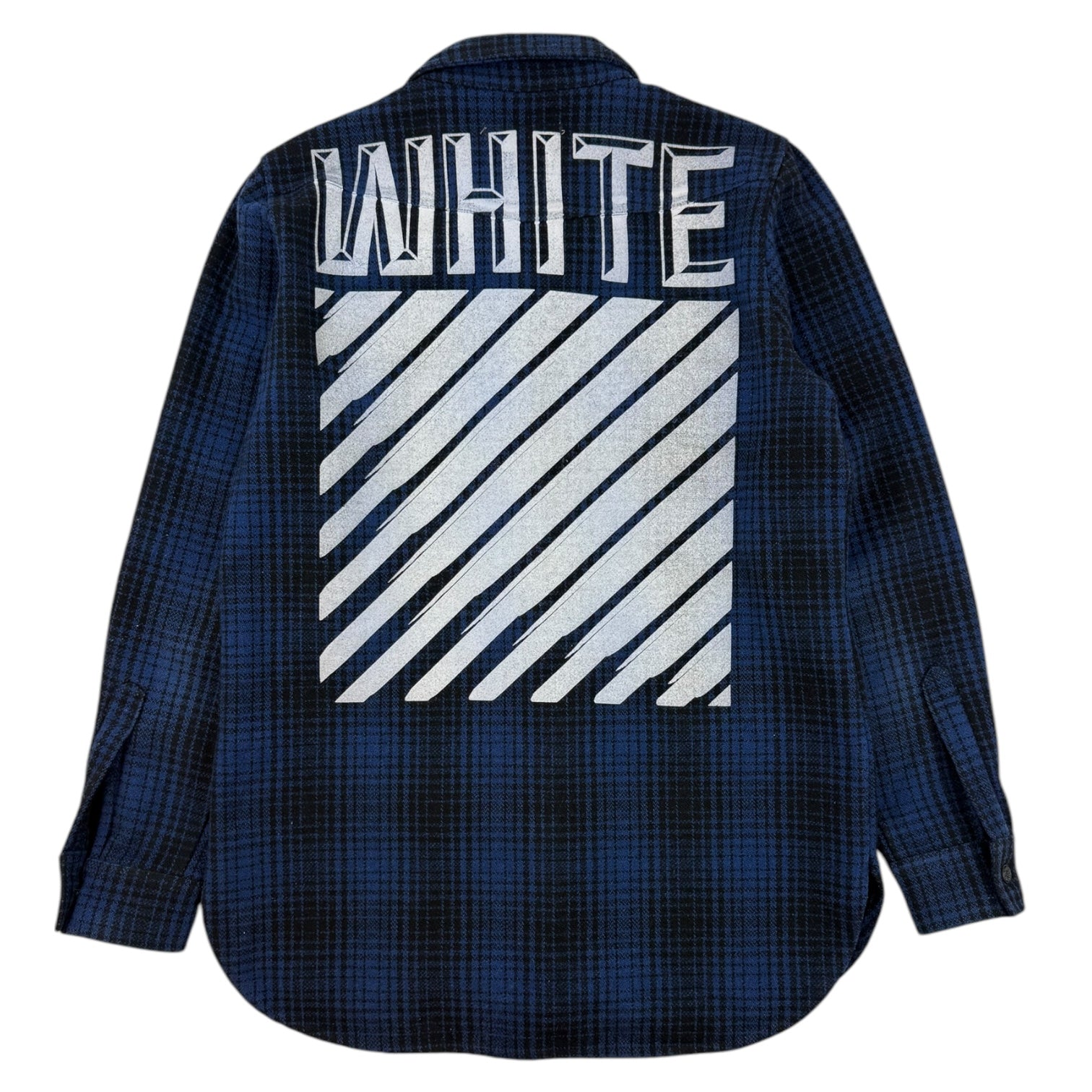 Off-White Flannel Navy