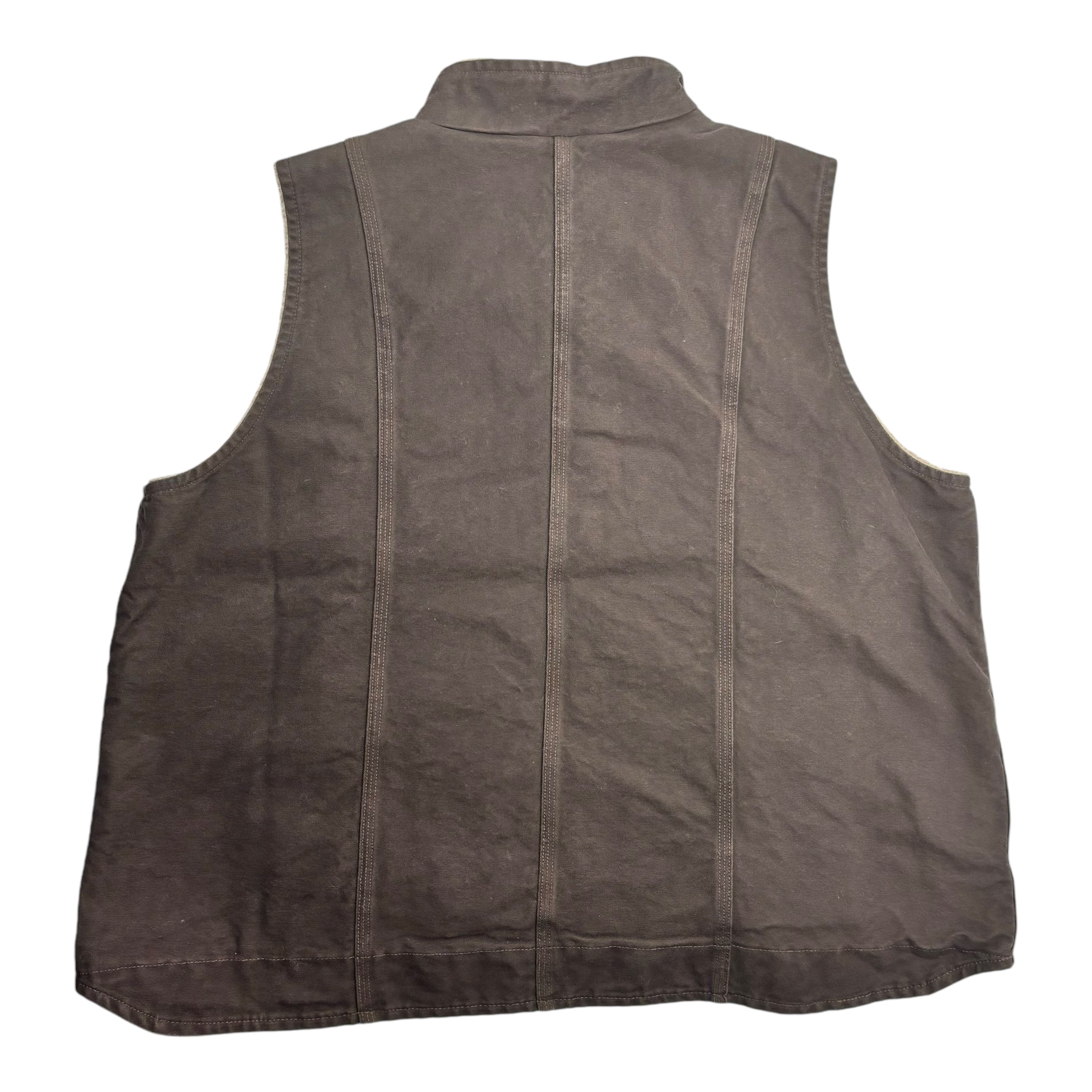 Carhartt Sherpa Lined Vest Dark Brown