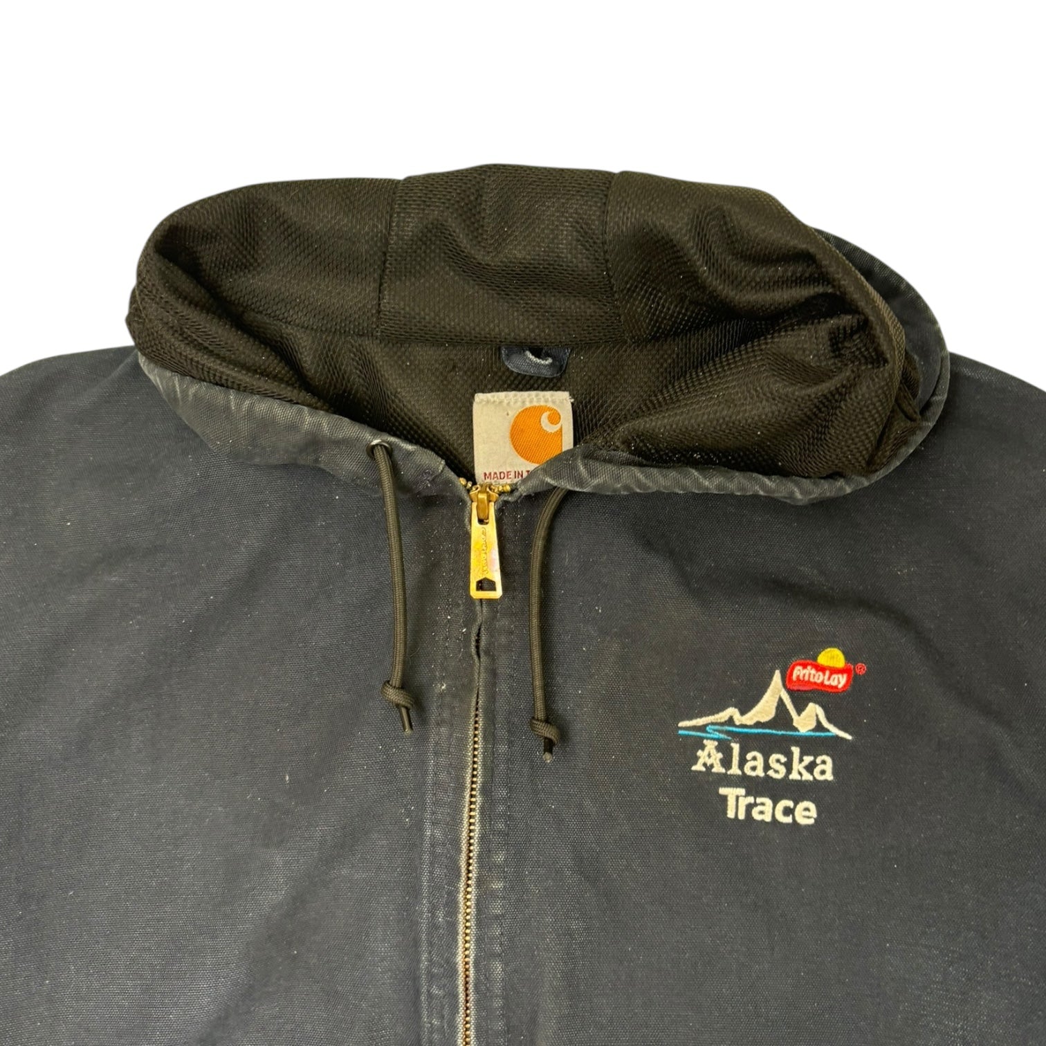 Vintage Carhartt Frito Lay Active Workwear Jacket Navy