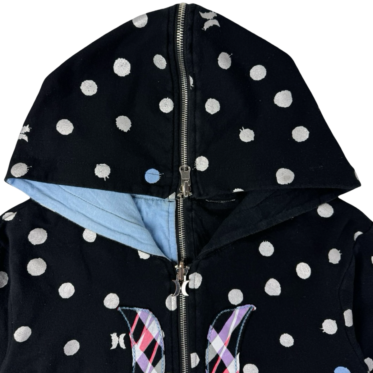 (W) Vintage Y2K Hurley Reversible Zip Up Surf Hoodie