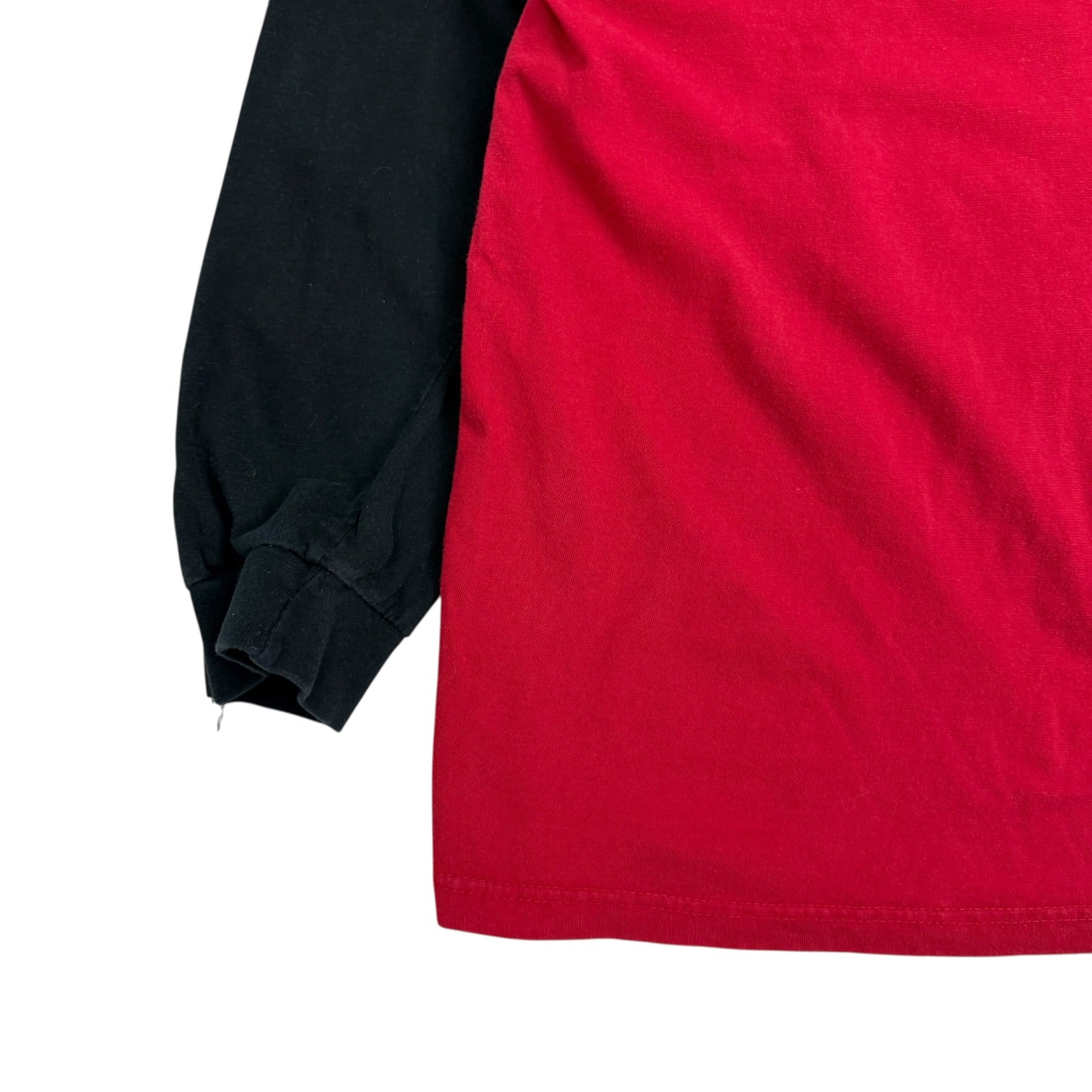 Vintage West Coast Choppers ‘Por Vida’ Double Layer L/S Tee Red