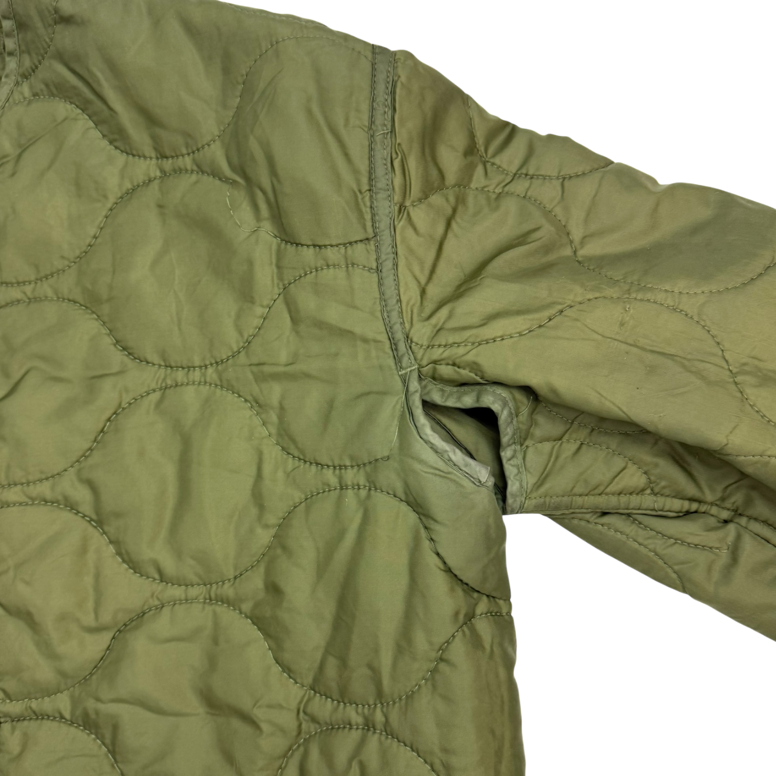 Vintage Military Liner Jacket Olive