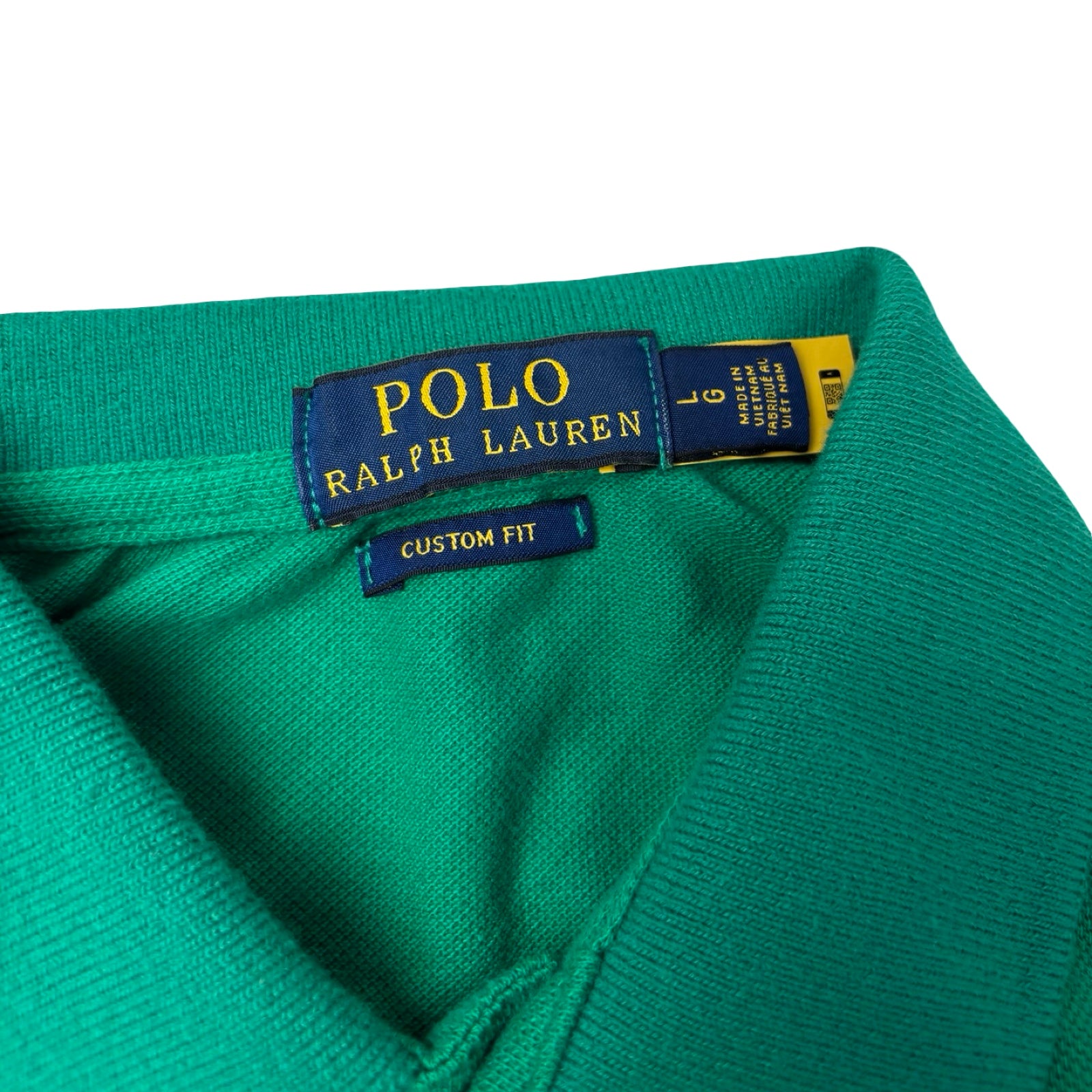 Vintage Polo Ralph Lauren Triple Pony Polo Shirt Green