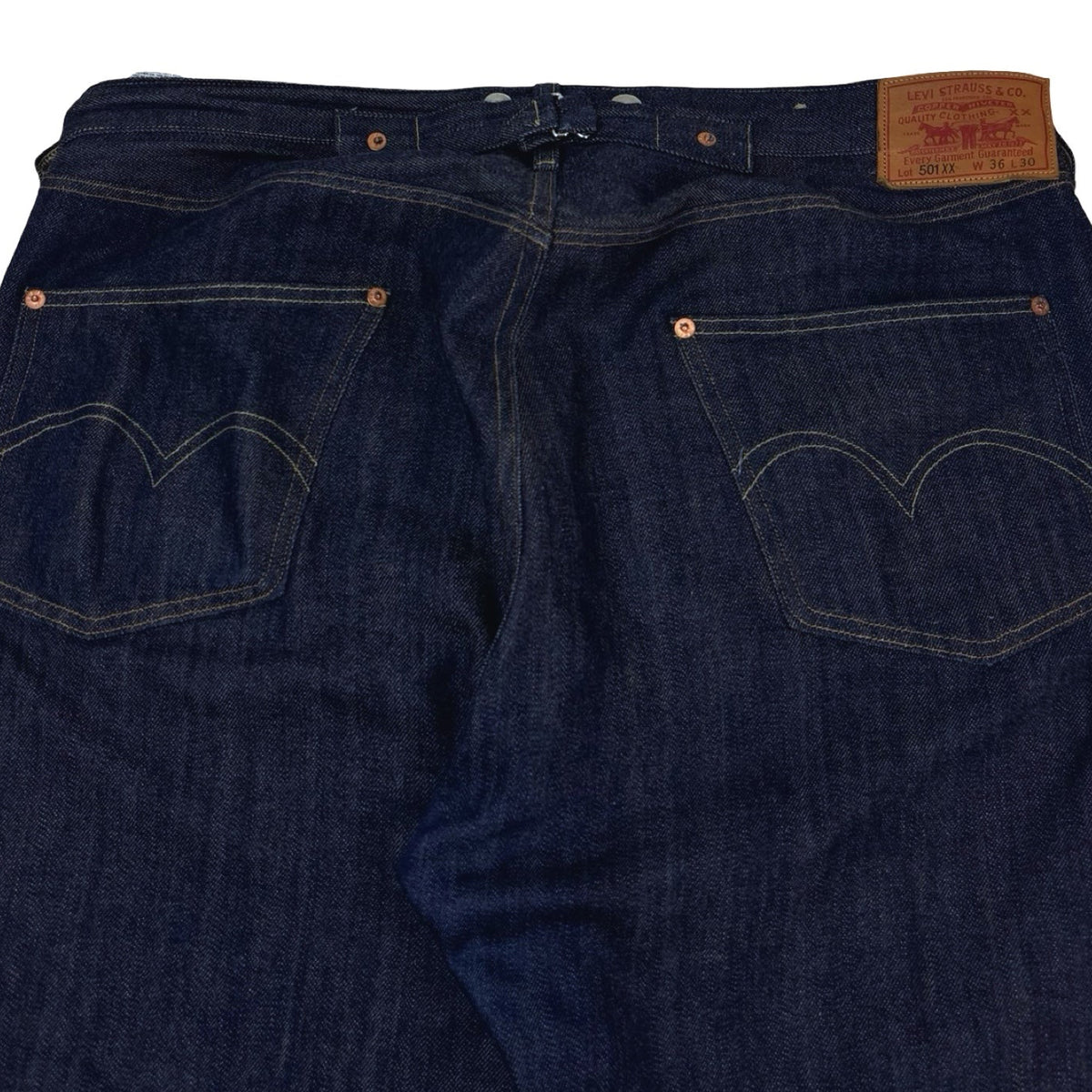 Levi’s 501xx Selvedge Denim Pant Dark Wash