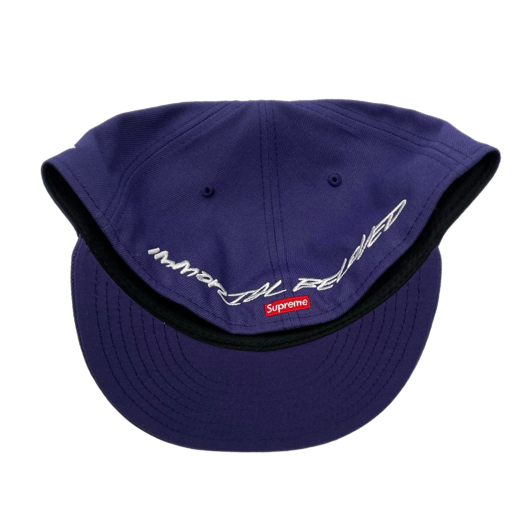 Supreme x Futura Dark Purple New Era Fitted Hat