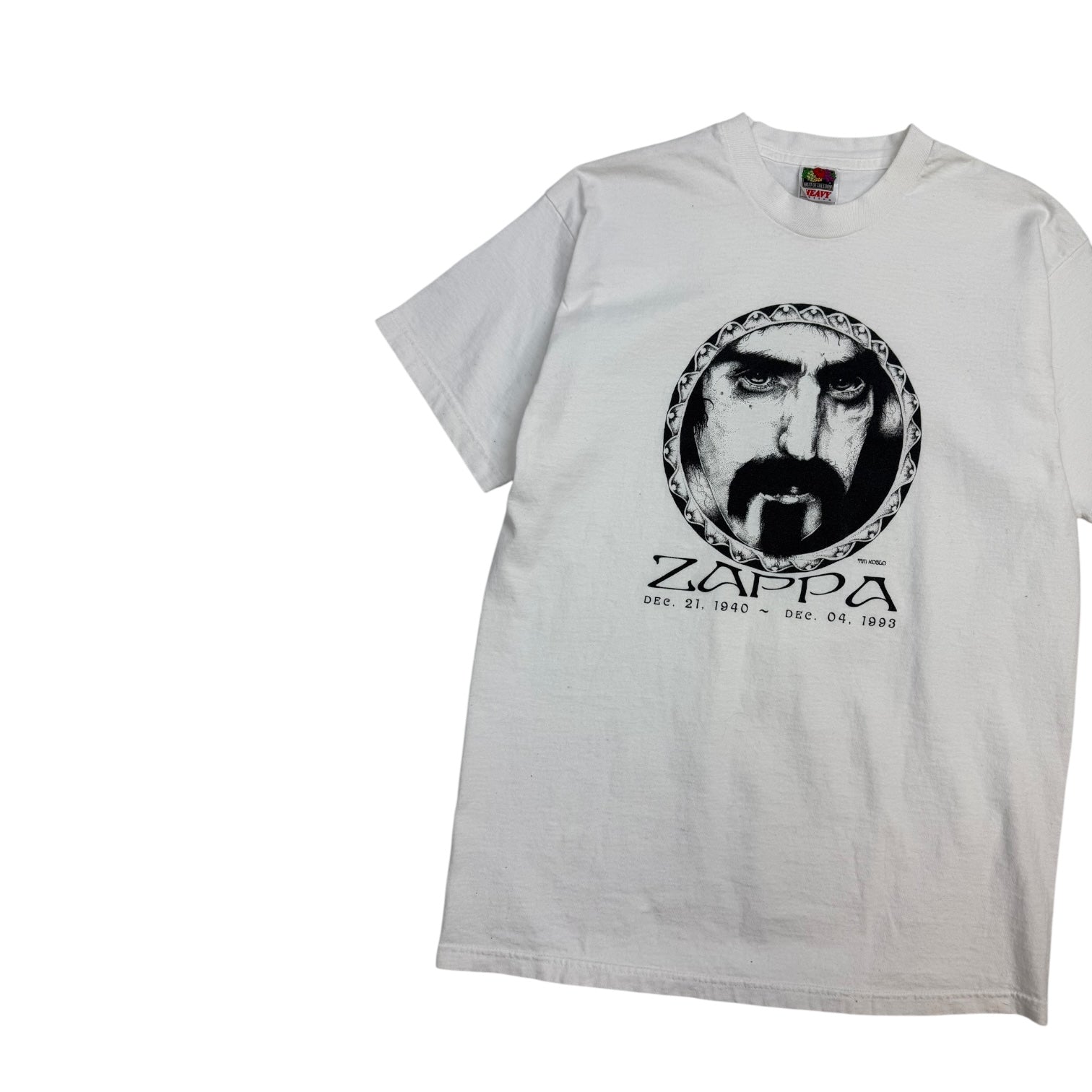 Vintage Zappa Tribute T-Shirt White