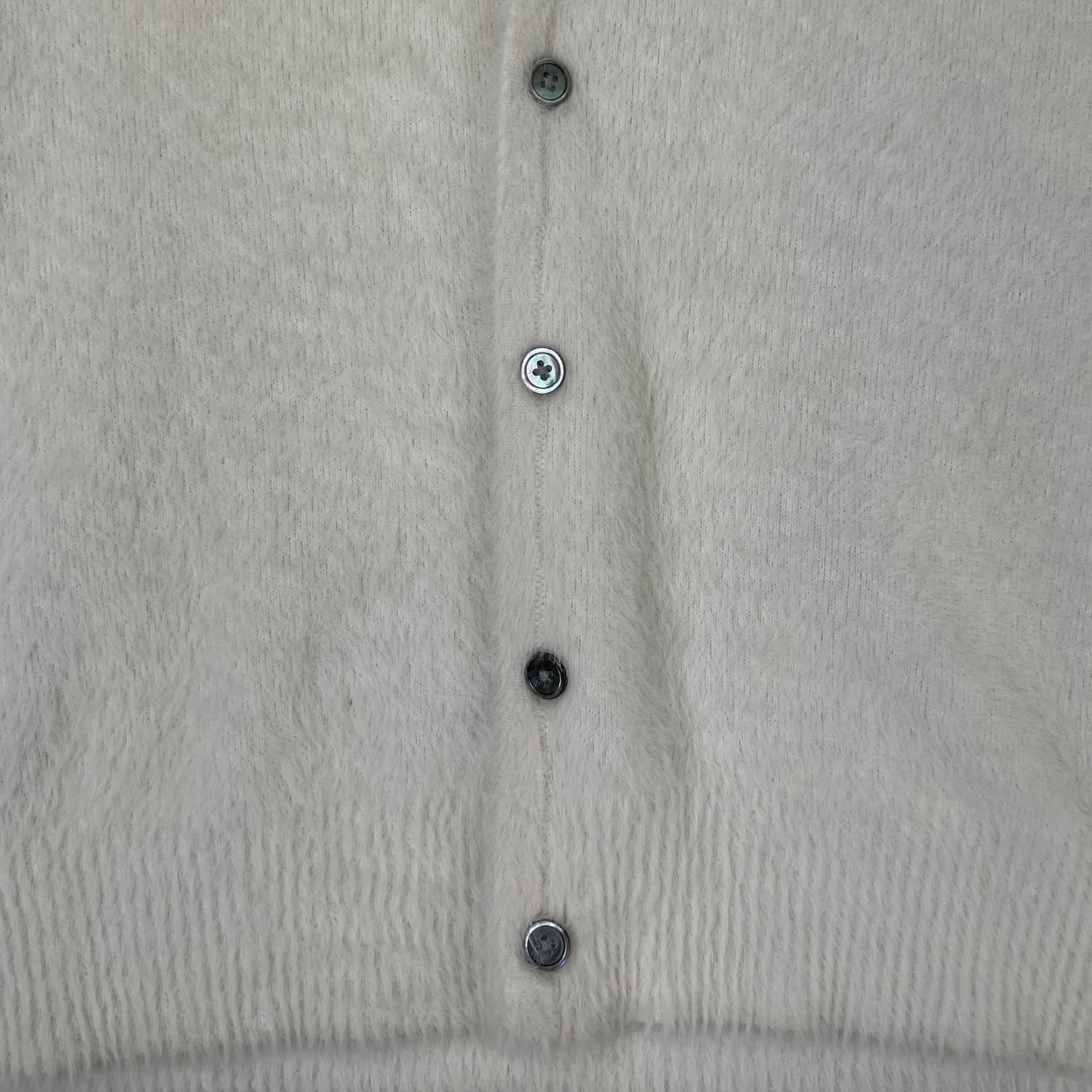 Stussy Shaggy Cardigan Bone