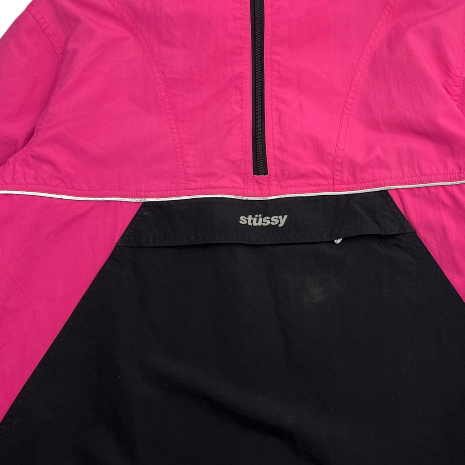 Stussy Reflective Sport Anourak Jacket Pink/Black