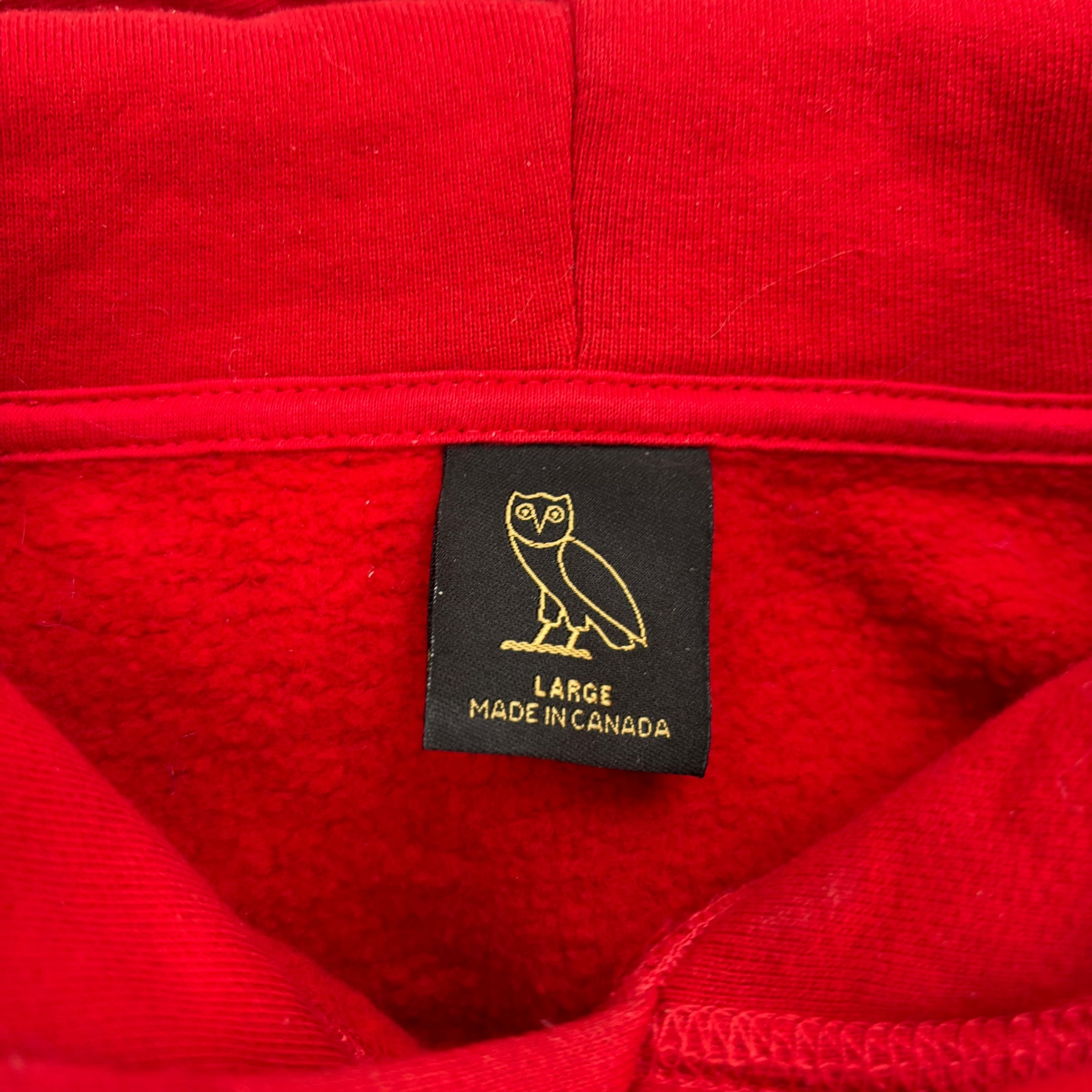 OVO Heritage Hoodie Red