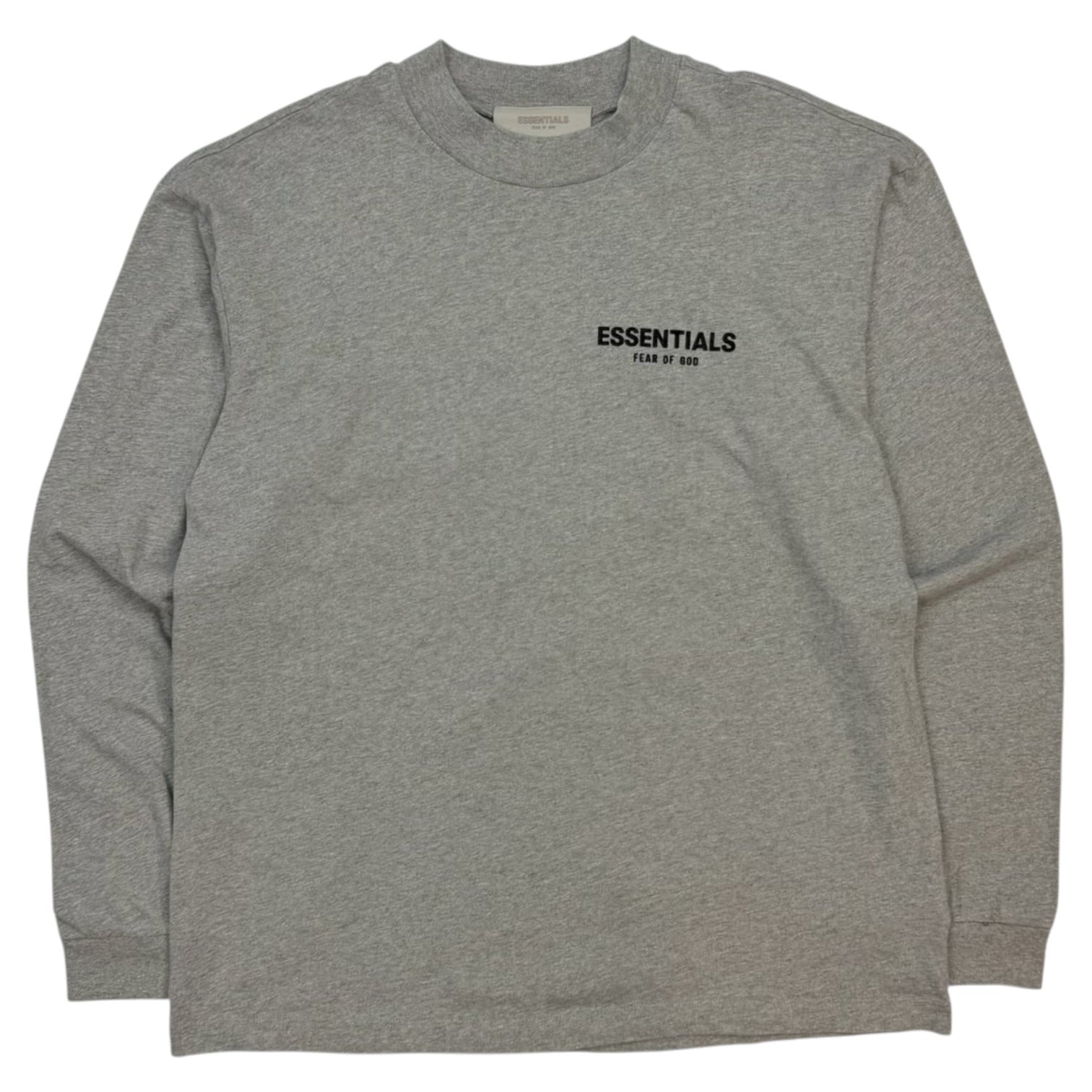 Fear Of God Essentials Long Sleeve Shirt Grey