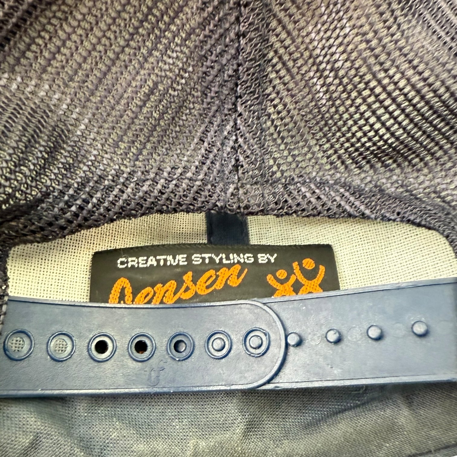 Vintage New York Yankees Trucker Hat Navy Blue