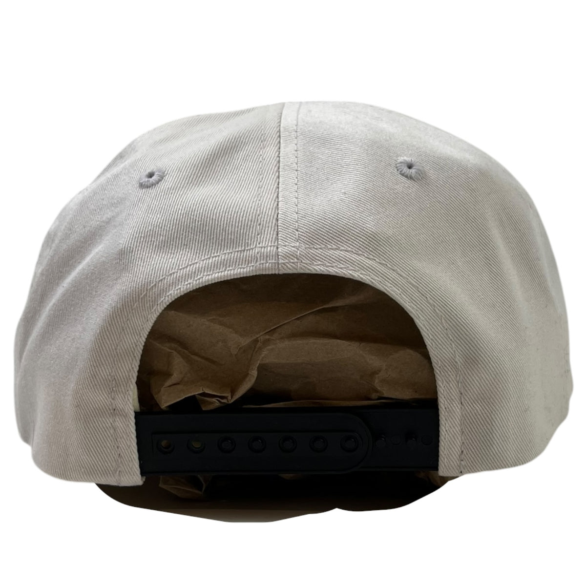 Stussy Low Chenille “S” Snapback Cap White