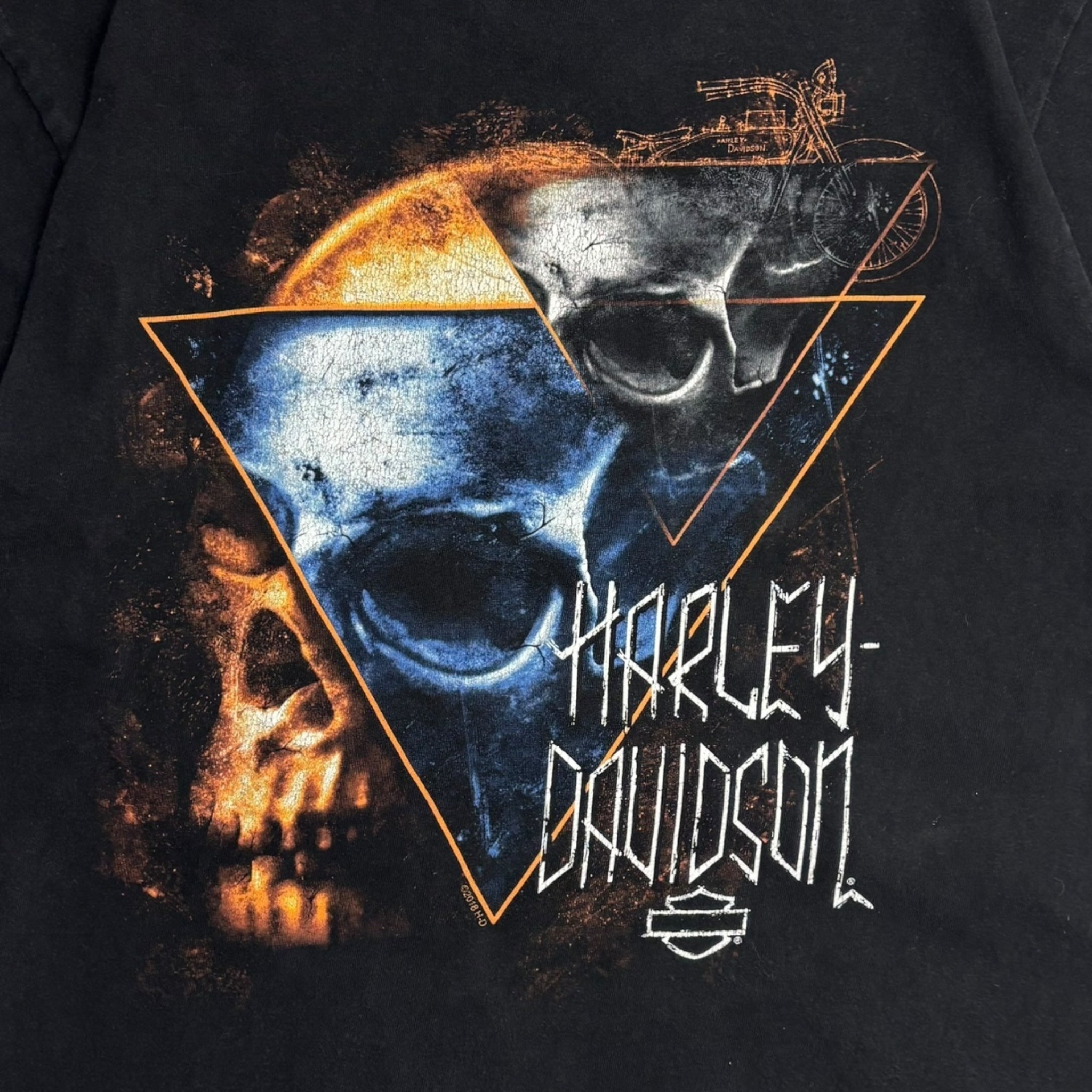 Harley Davidson London Ontario Skull T-Shirt