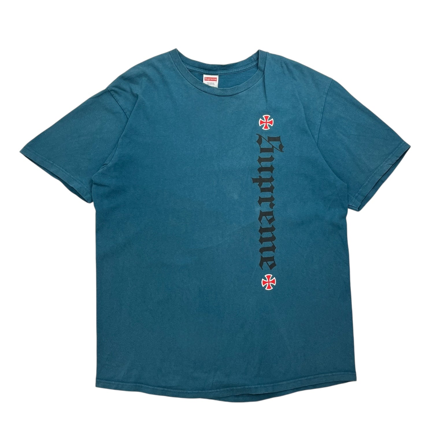 Supreme Independent Trucks Tee Slate Blue