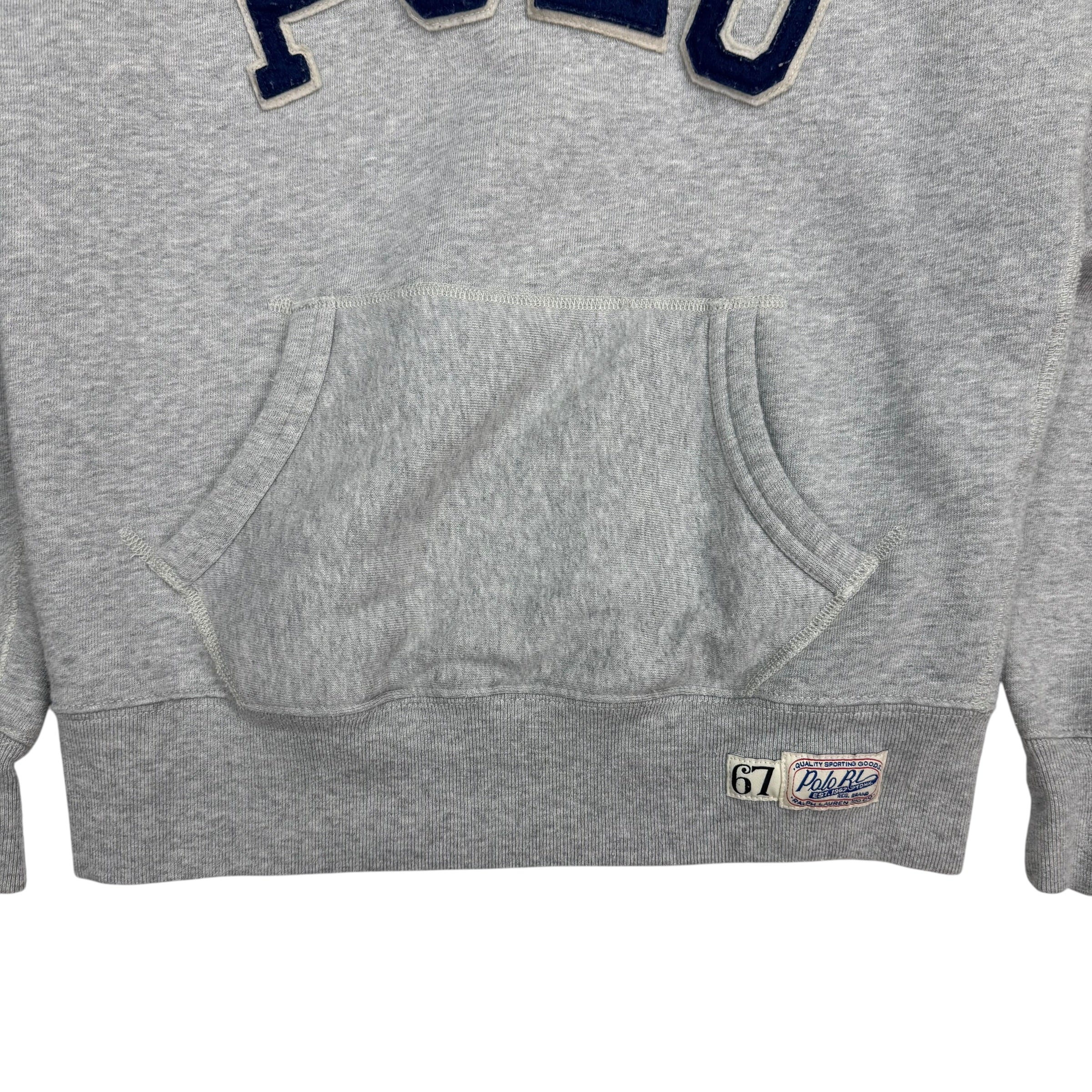 Vintage Polo Ralph Lauren Hoodie Grey