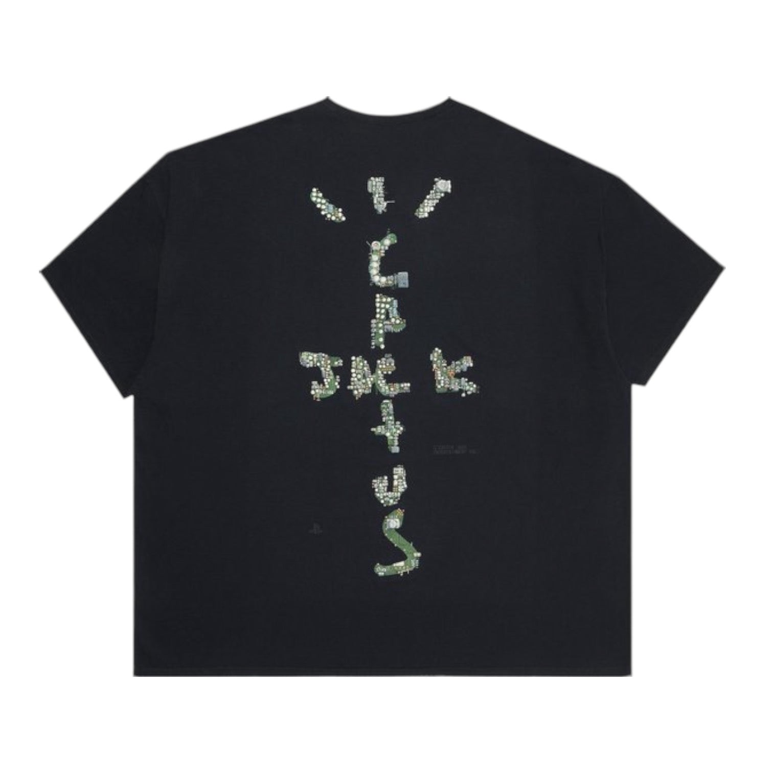 Cactus Jack Travis Scott Motherboard Logo T-Shirt Black