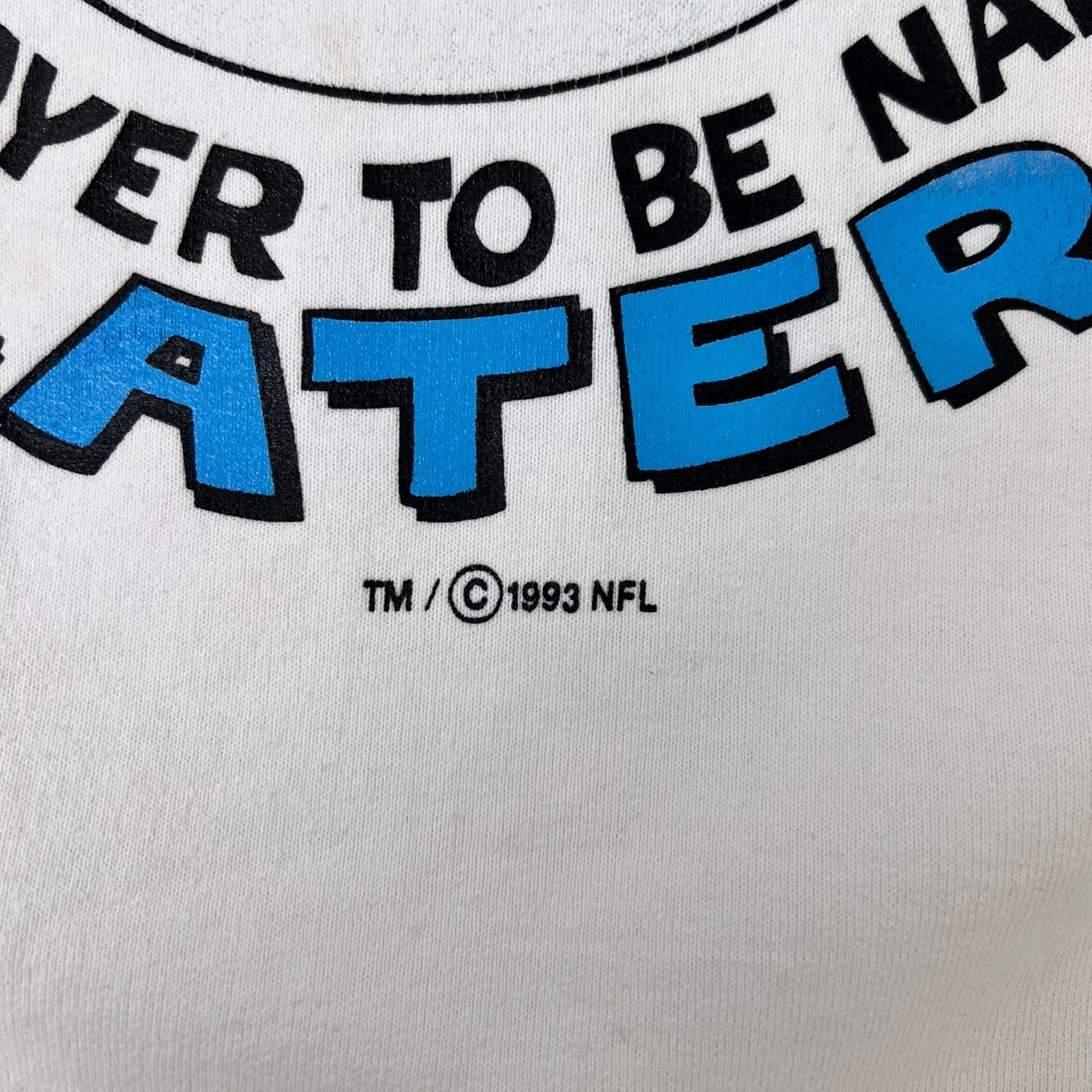 Vintage San Francisco 49ers Stork "Player To Be Named Later" Graphic Crewneck