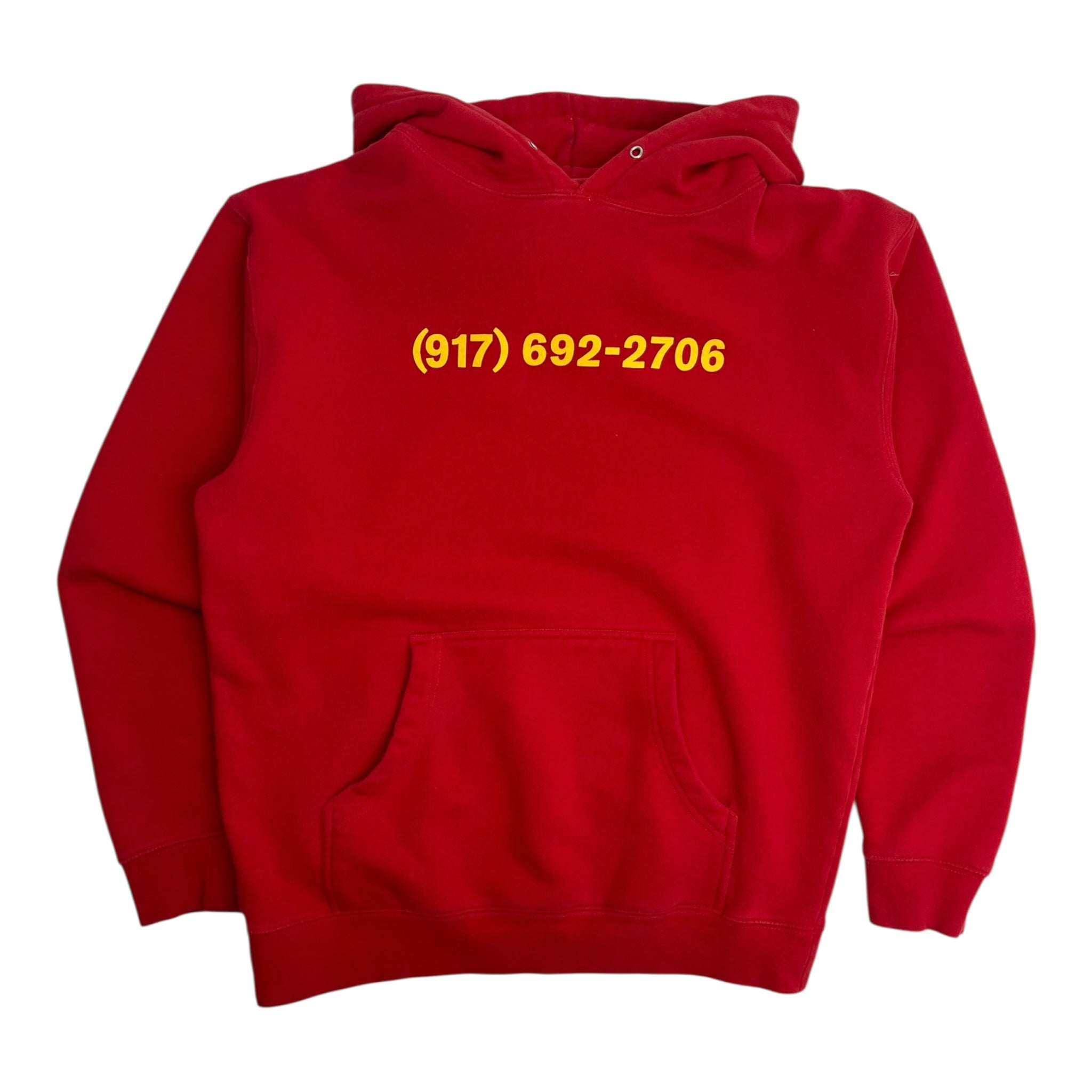 NineOneSeven Dialtone Hoodie Red