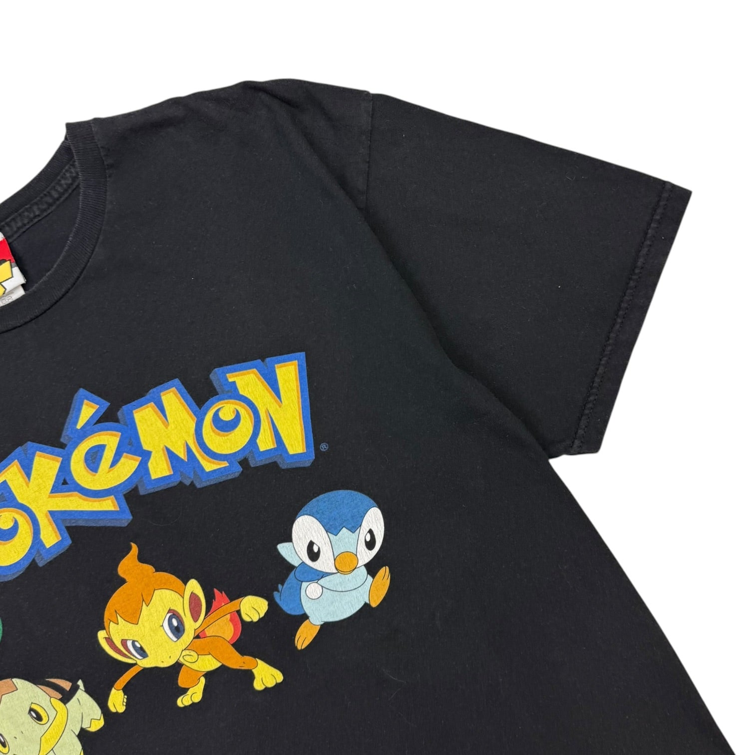2007 Nintendo DS Pokémon Diamond & Pearl Promo Tee Black