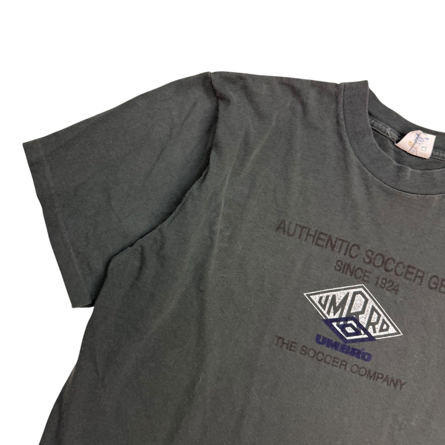 Vintage Umbro The Soccer Company Tee Grey