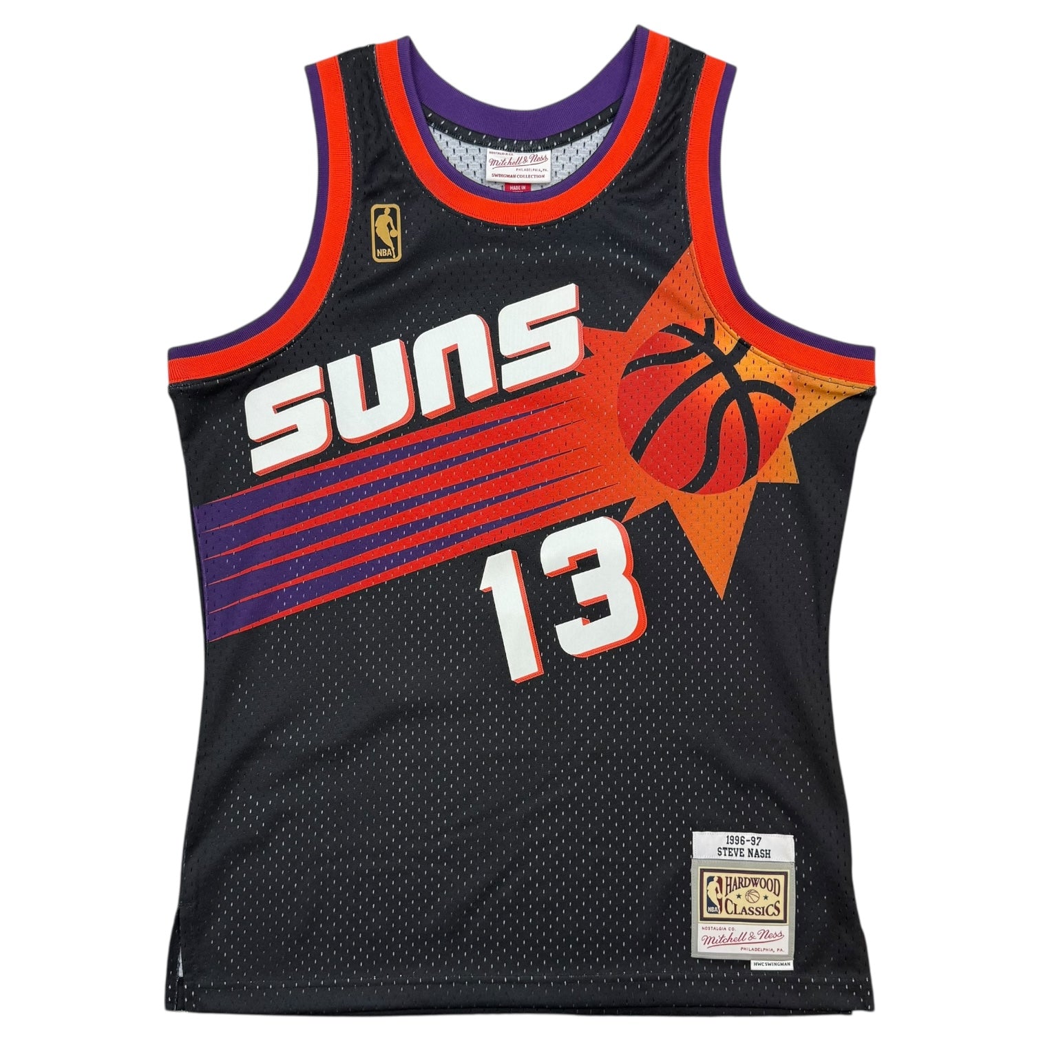 Vintage Mitchell & Ness Phoenix Suns Steve Nash Jersey Black