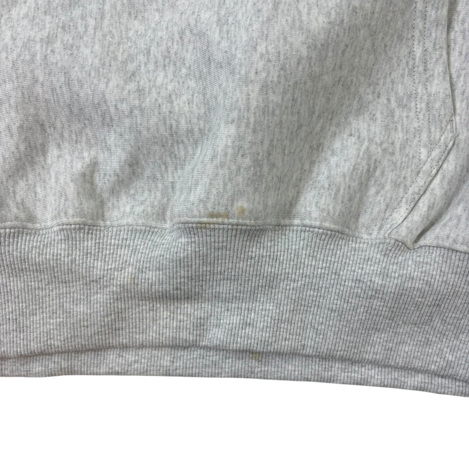 Stussy Tile Oval Hoodie Ash Heather Grey