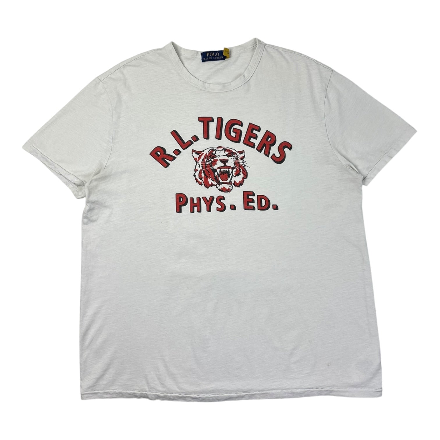 Polo Ralph Lauren Tigers Phys. Ed T-Shirt White