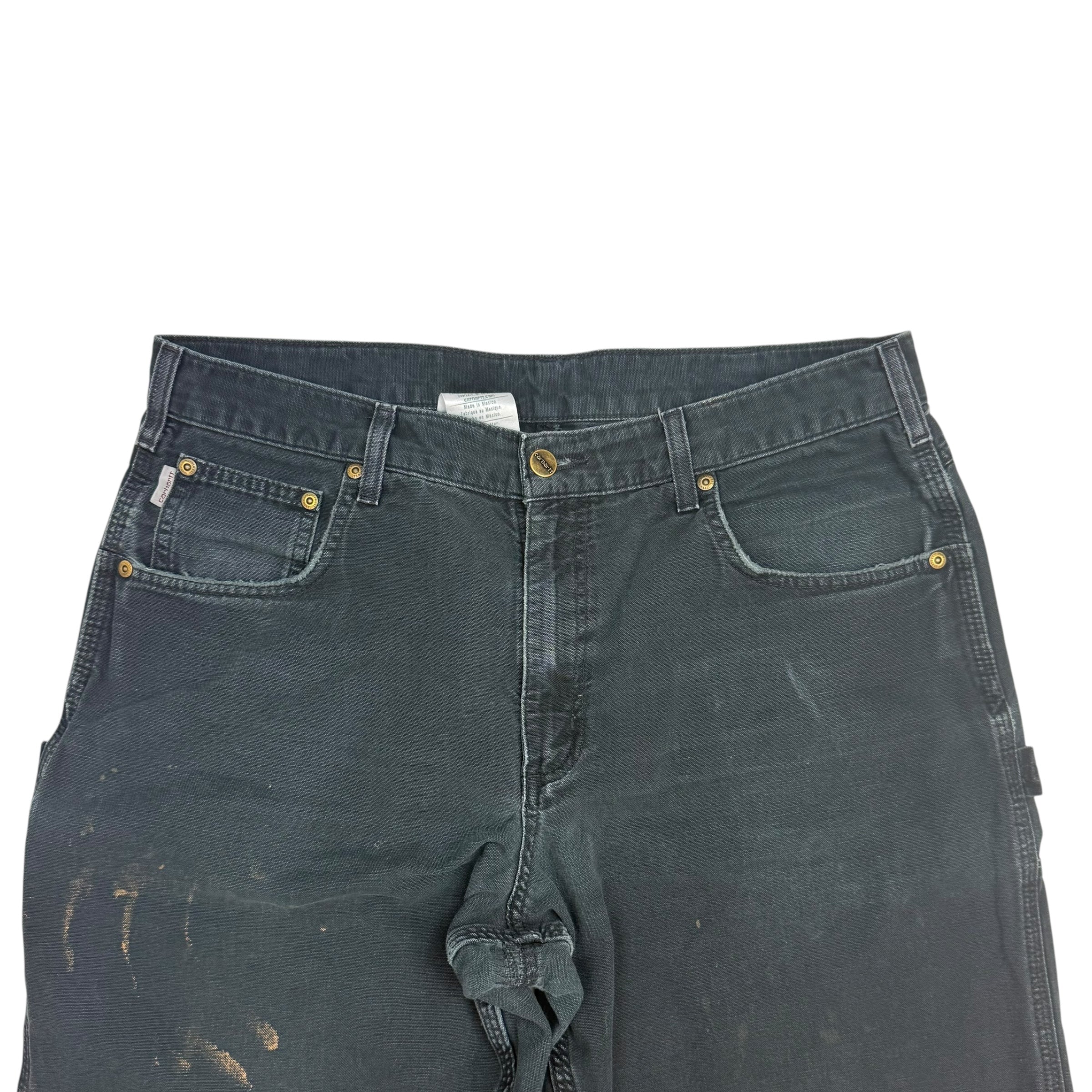 Vintage Carhartt Dungaree Pants Black