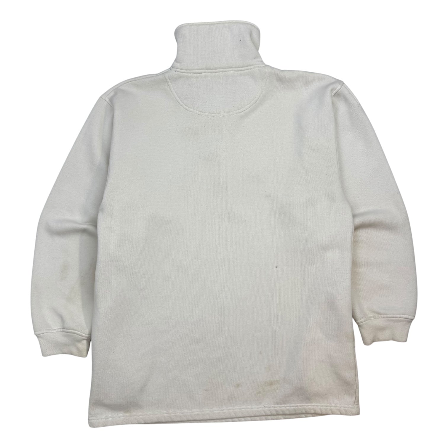 Vintage South Pole University Edition Quarter Zip Sweater White