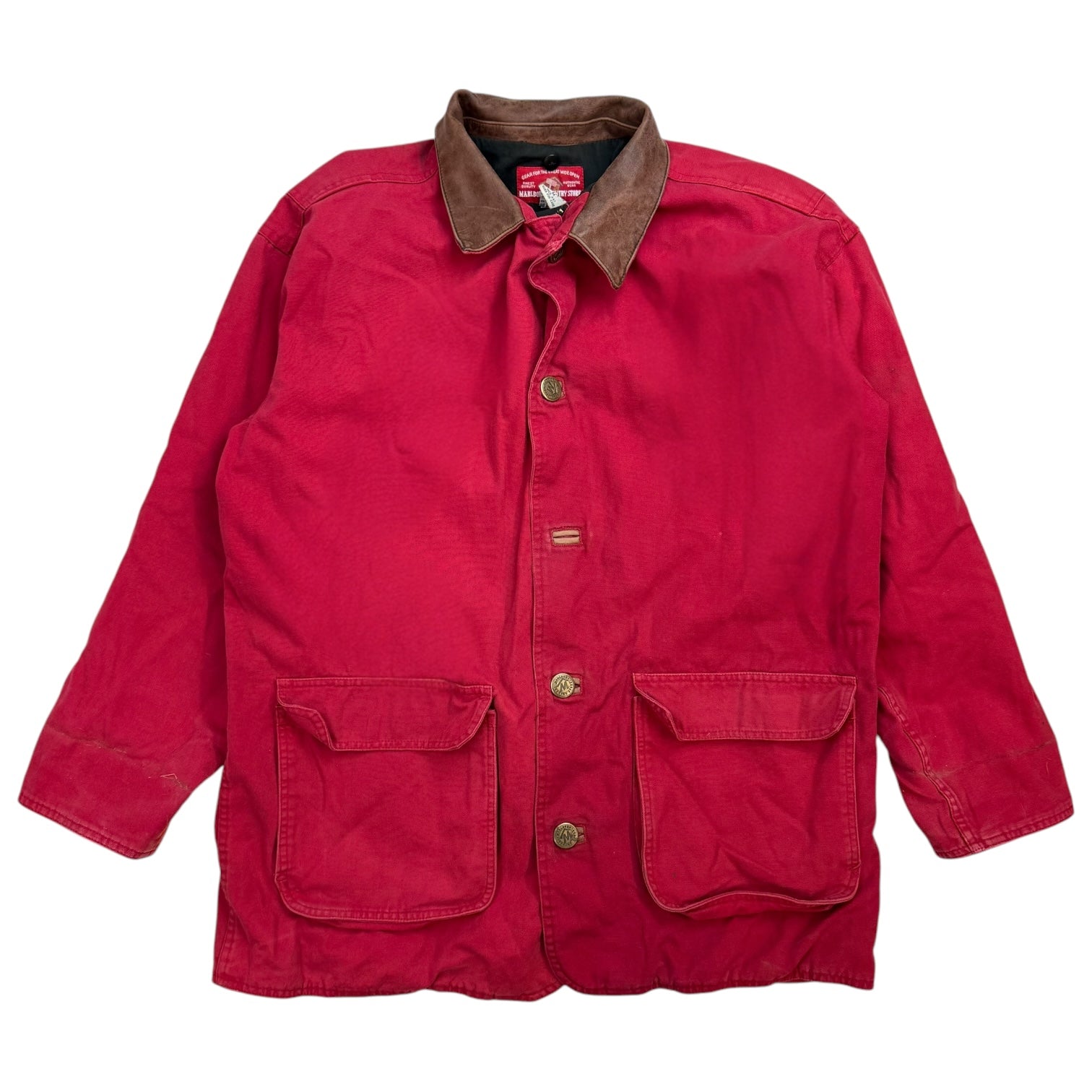 Vintage Marlboro Country Store Jacket Red