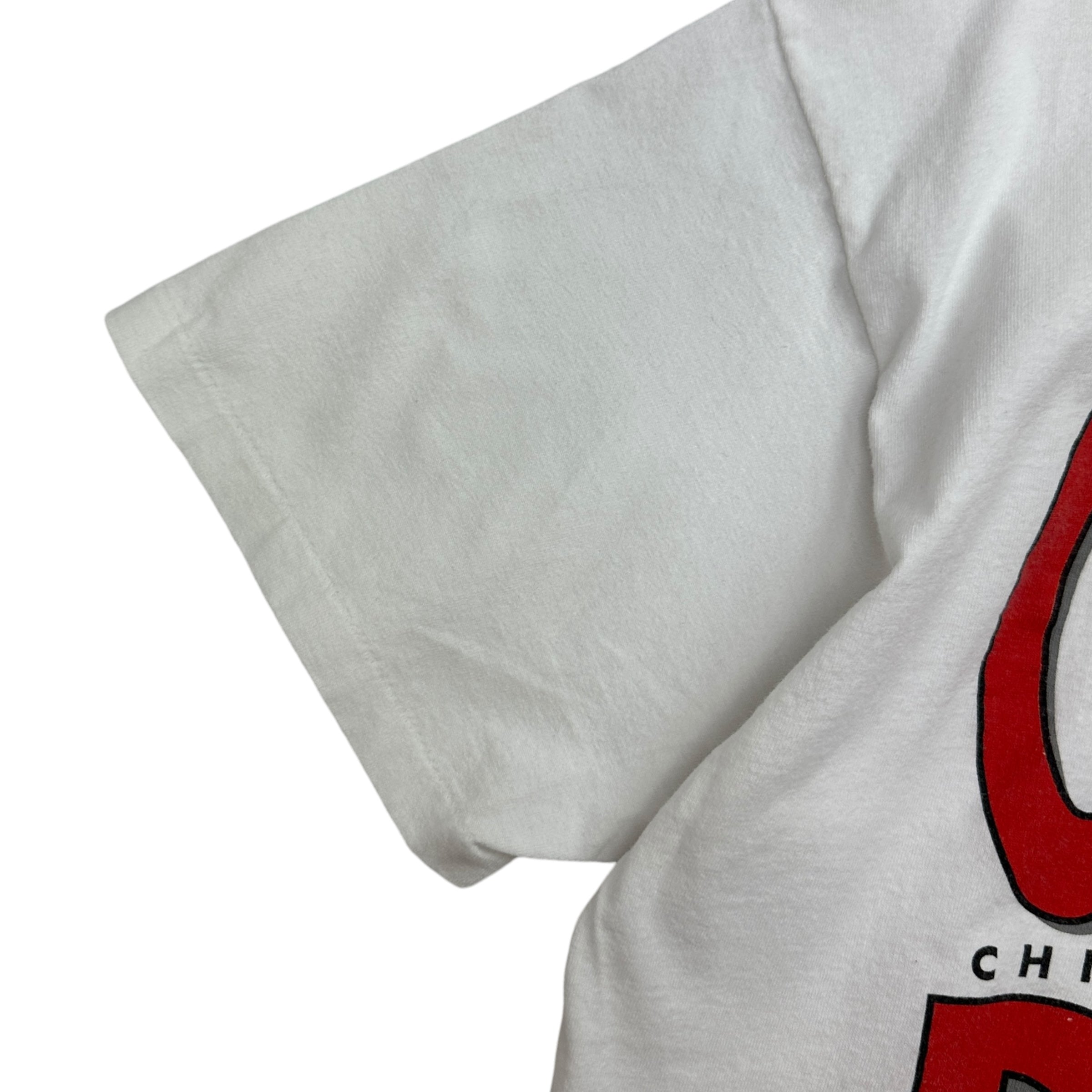 Vintage Chicago Bulls Logo Tee White