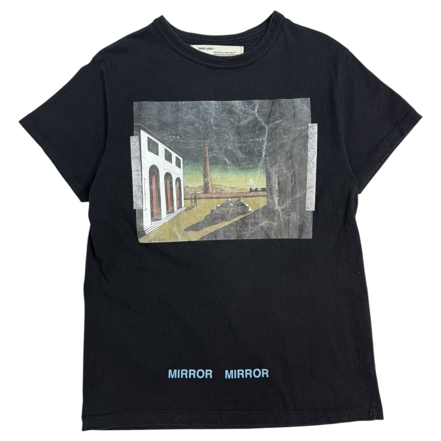Off-White Chirico Mirror Mirror Tee Black