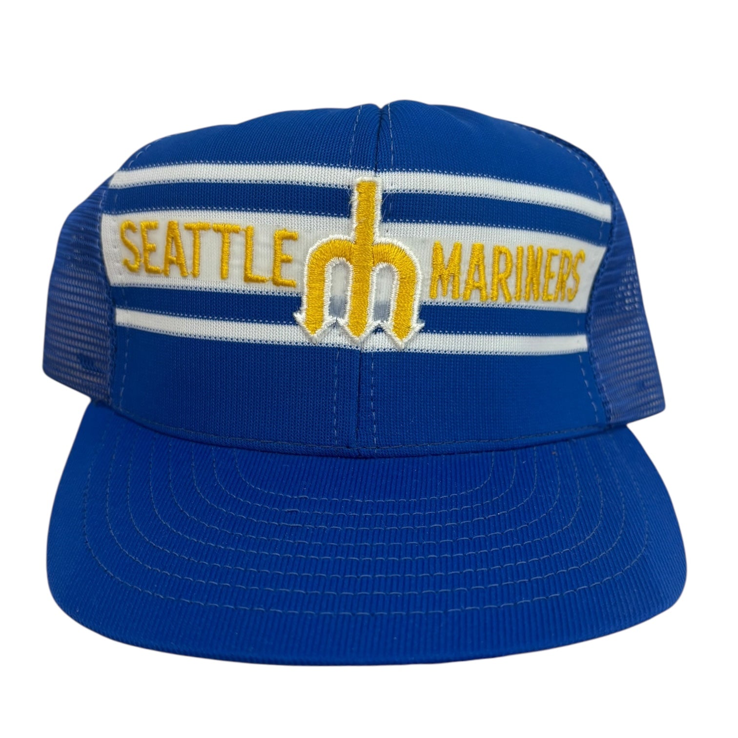 Vintage Seattle Mariners SnapBack Trucker Hat Blue