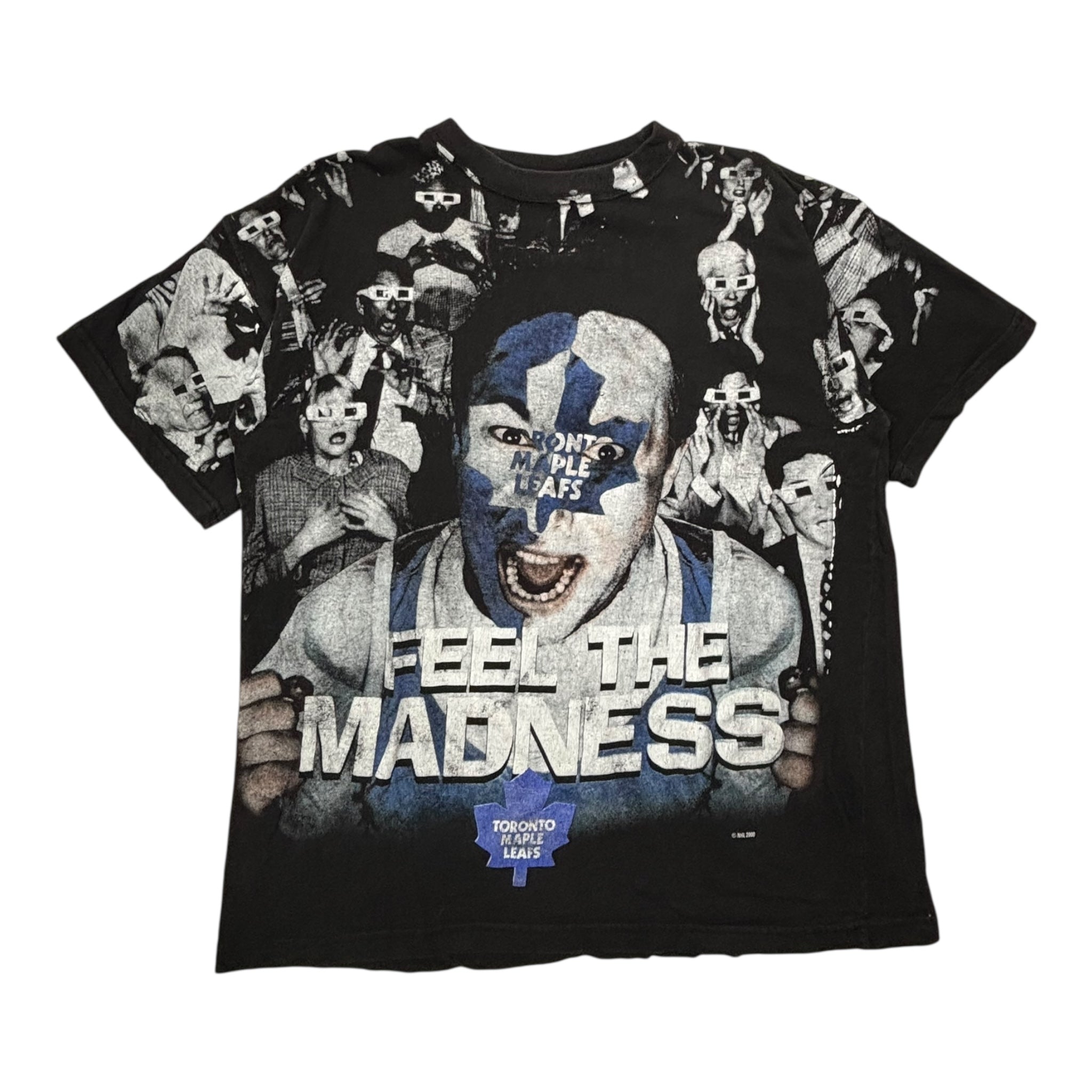 2000 Toronto Maple Leafs “Feel The Madness” AOP NHL T-Shirt