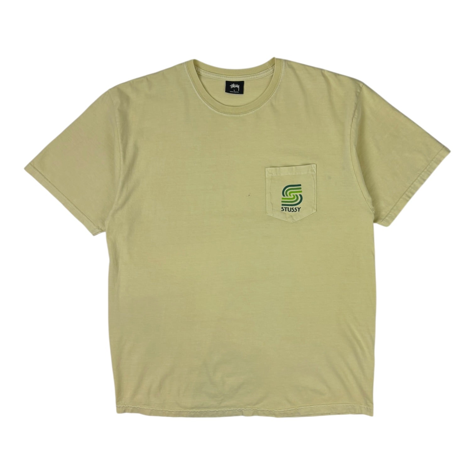 Stussy Pocket T-Shirt Yellow